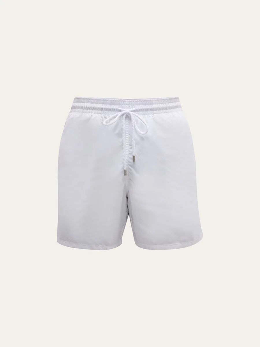 Men's Solid Swim Shorts - 1