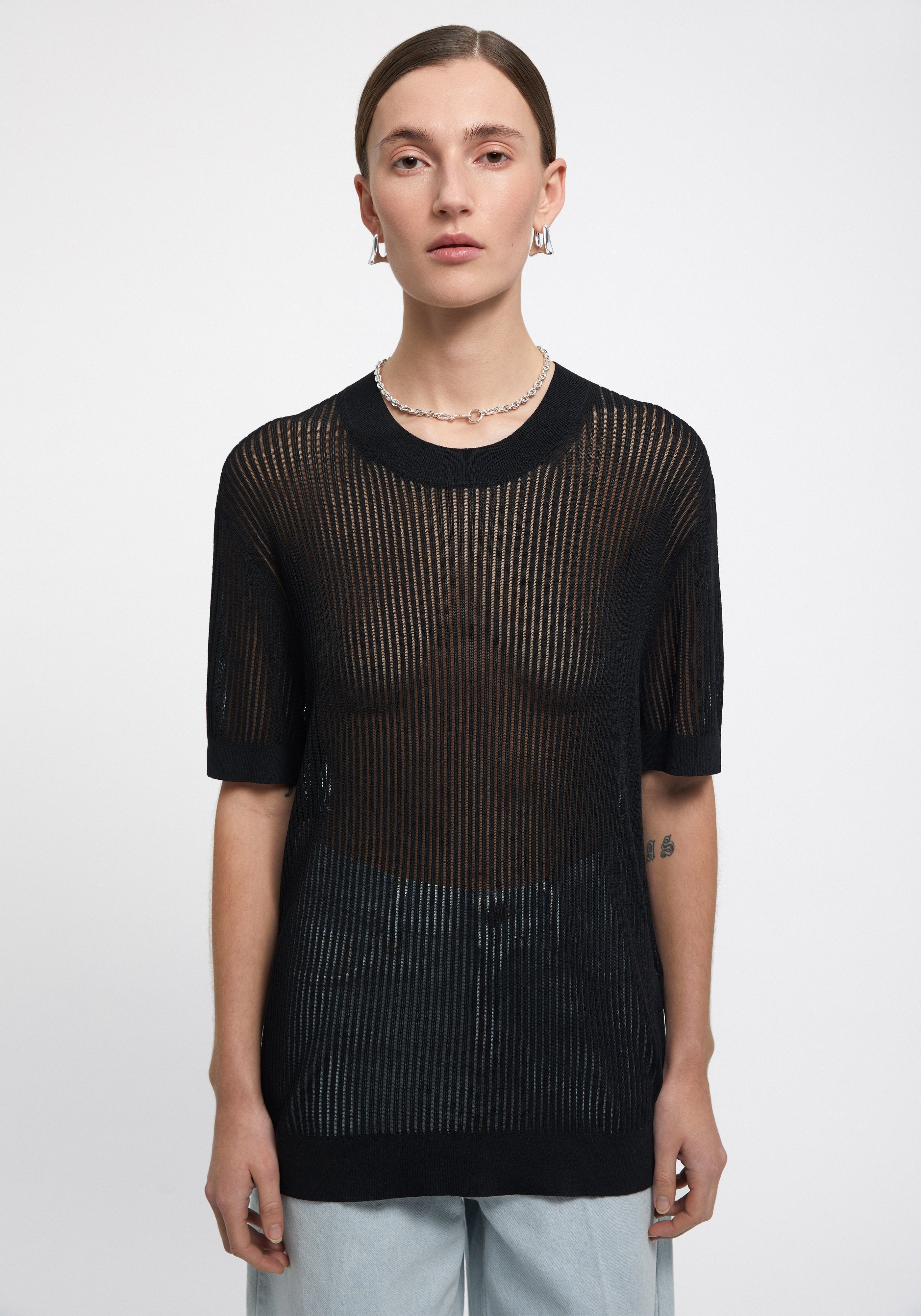 SHALOTT
Ribbed relaxed T-shirt - 3