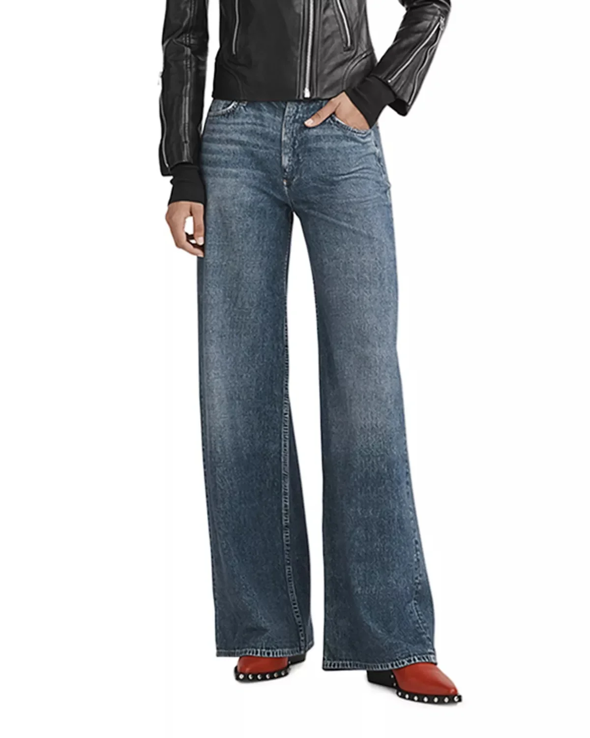 Miramar Sofie High Rise Wide Leg Jeans - 1