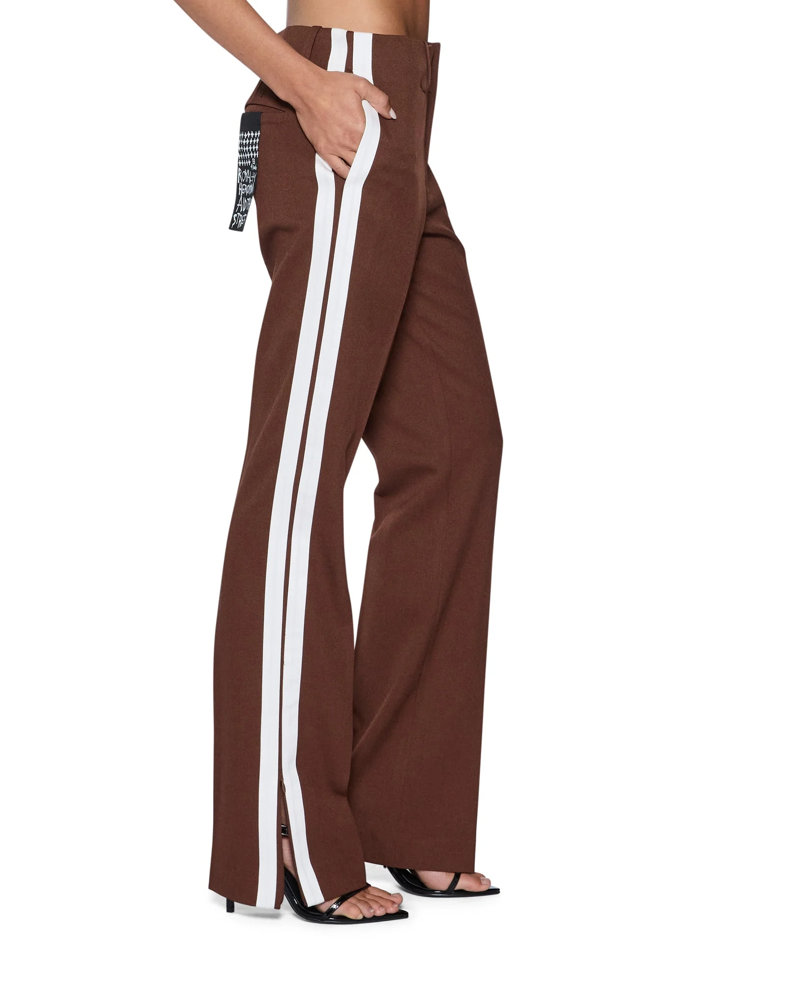 DARE STRAIGHT TROUSER CHOCOLATE - 1