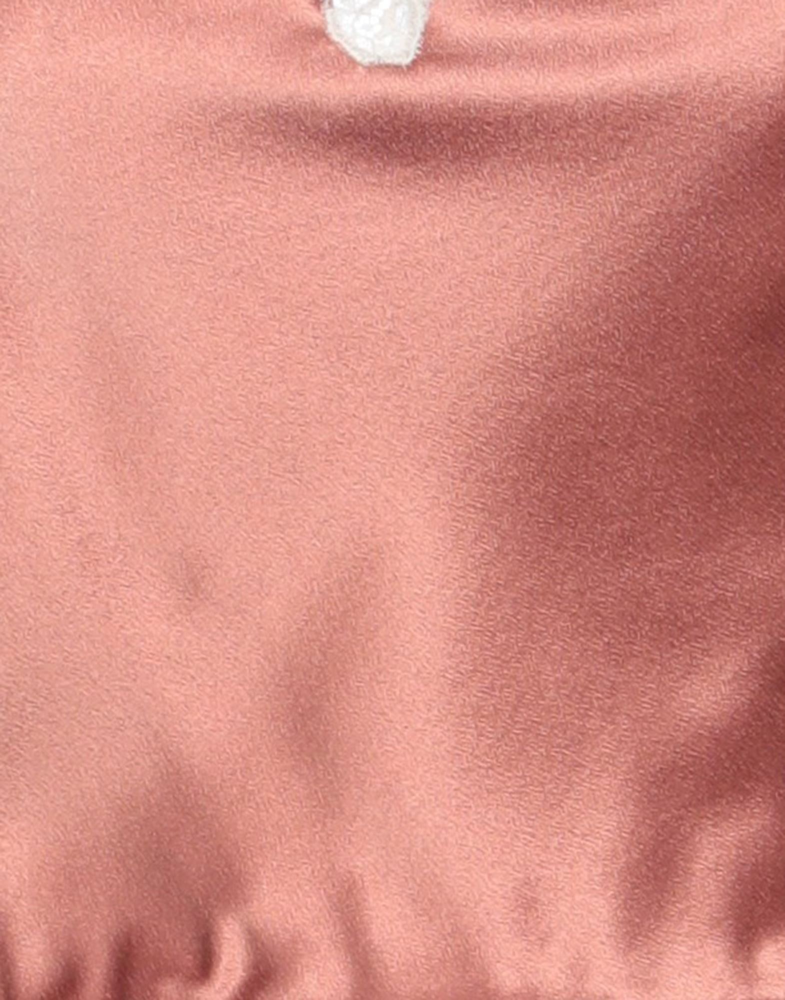 Pastel pink Women's Silk Top - 4