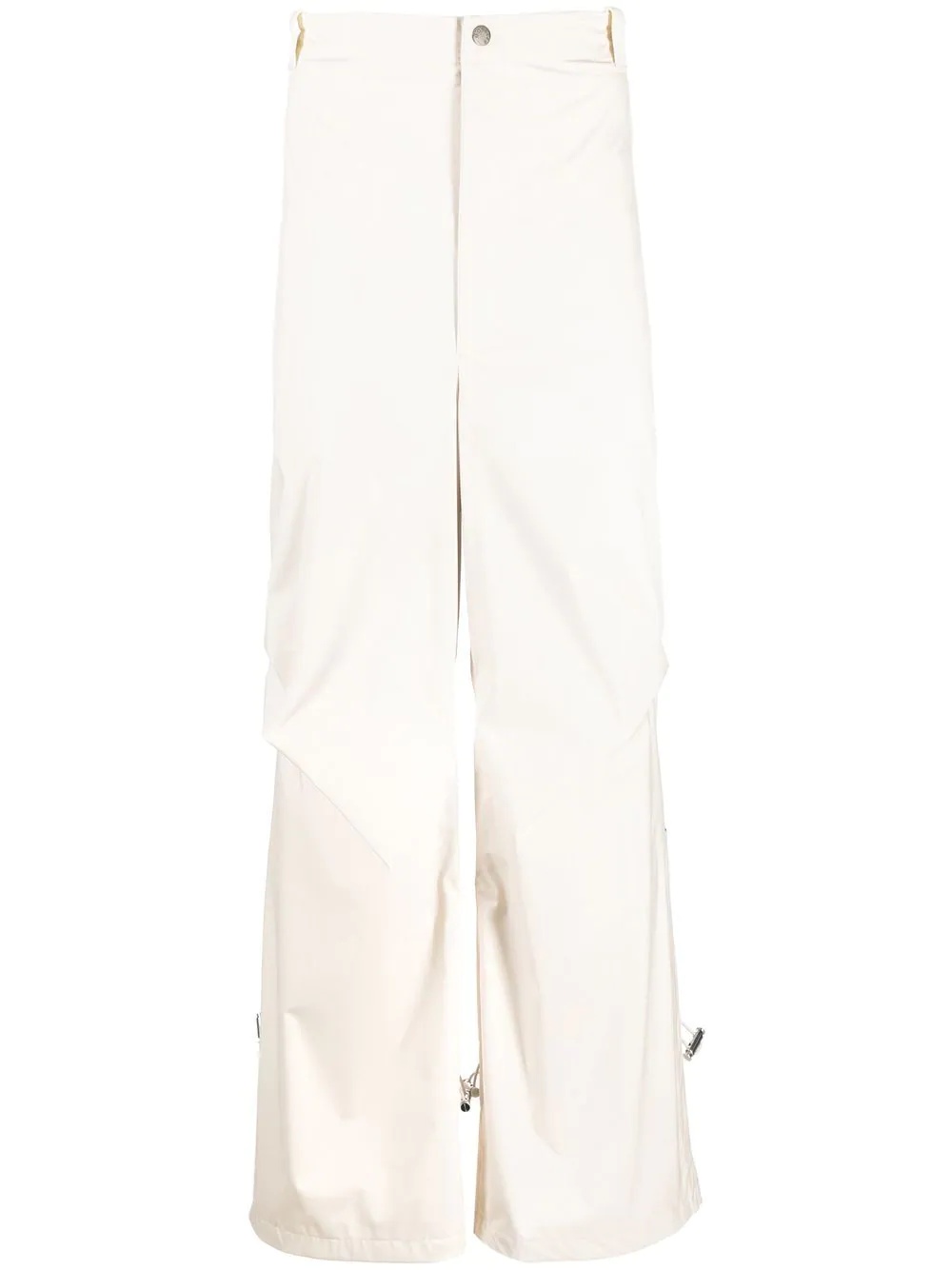 high waist wide-leg trousers - 1