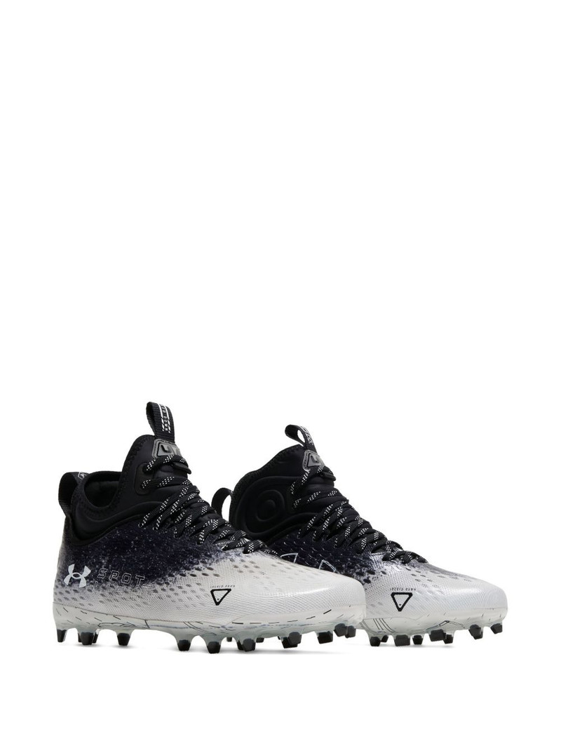 Under Armour Spotlight Lux Mc 2.0 "Black/White" cleats outlook