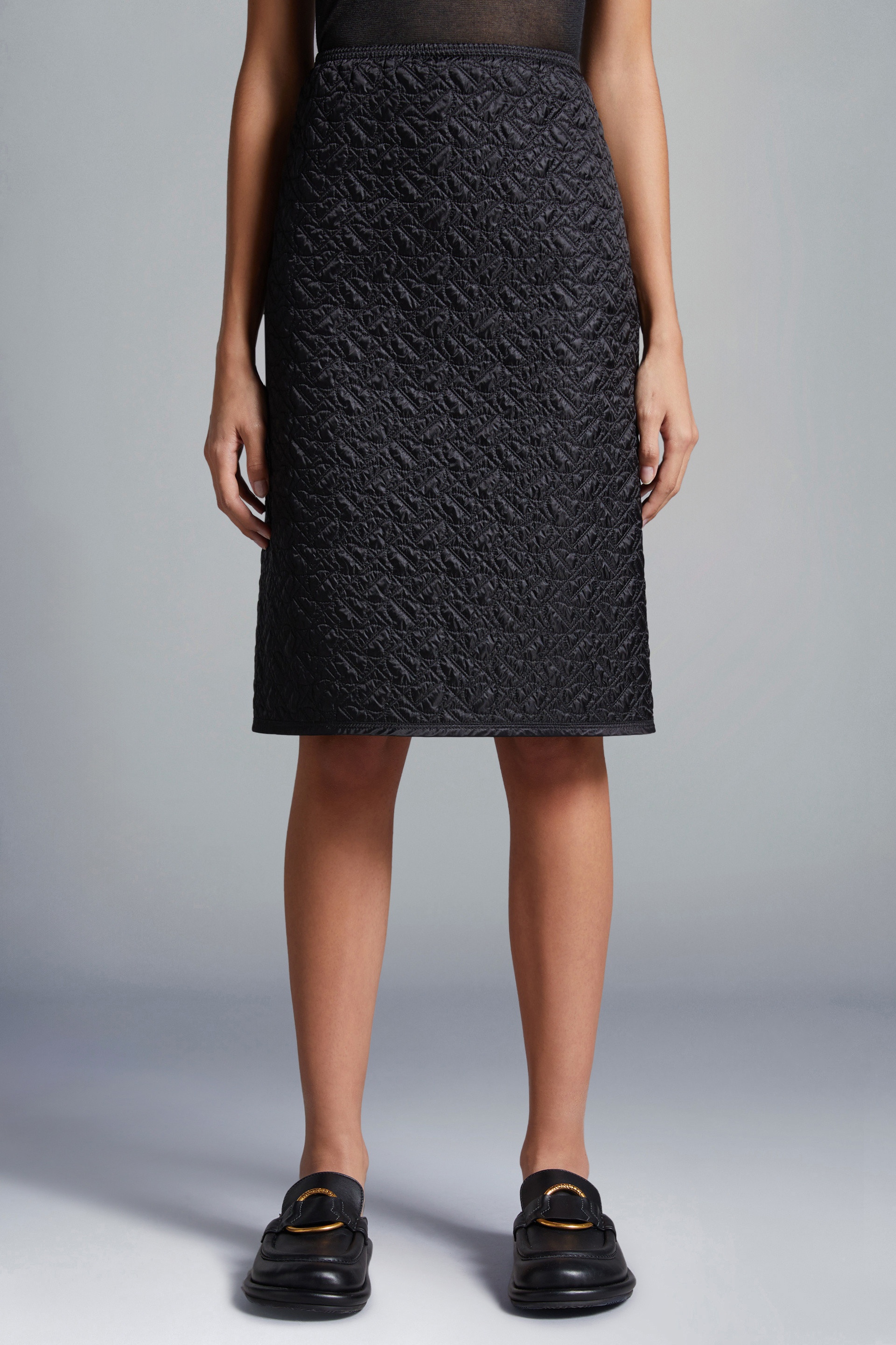 Quilted Pencil Skirt - 3