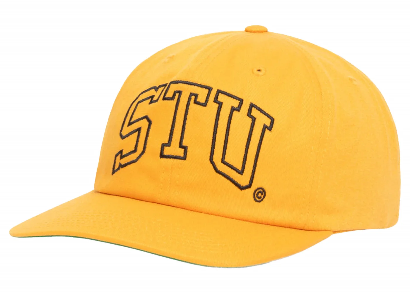 Stussy Mid-Depth Stu Arch Strapback Uni Gold - 1