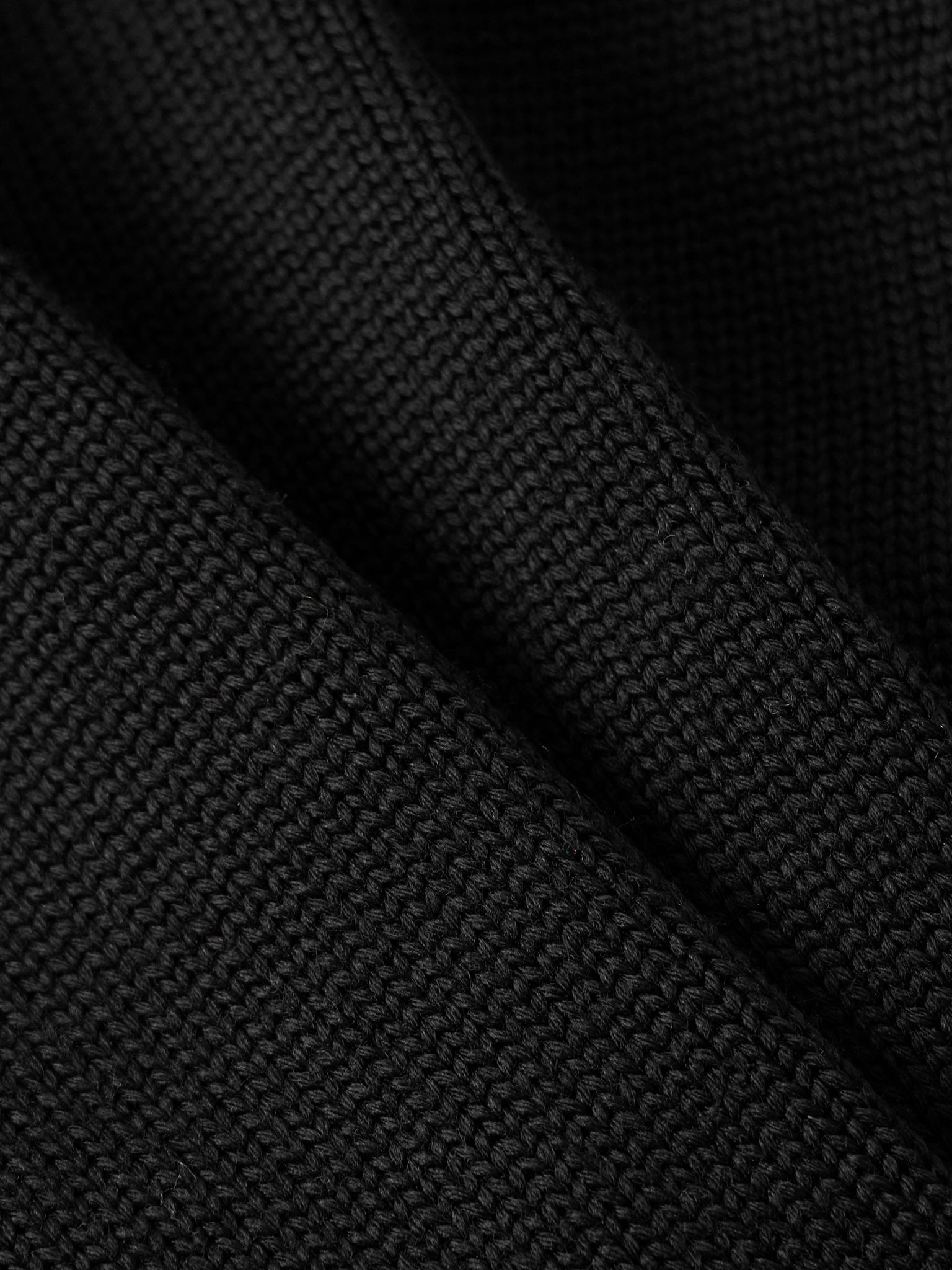 Sienna asymmetric wool-blend maxi dress Black - 4