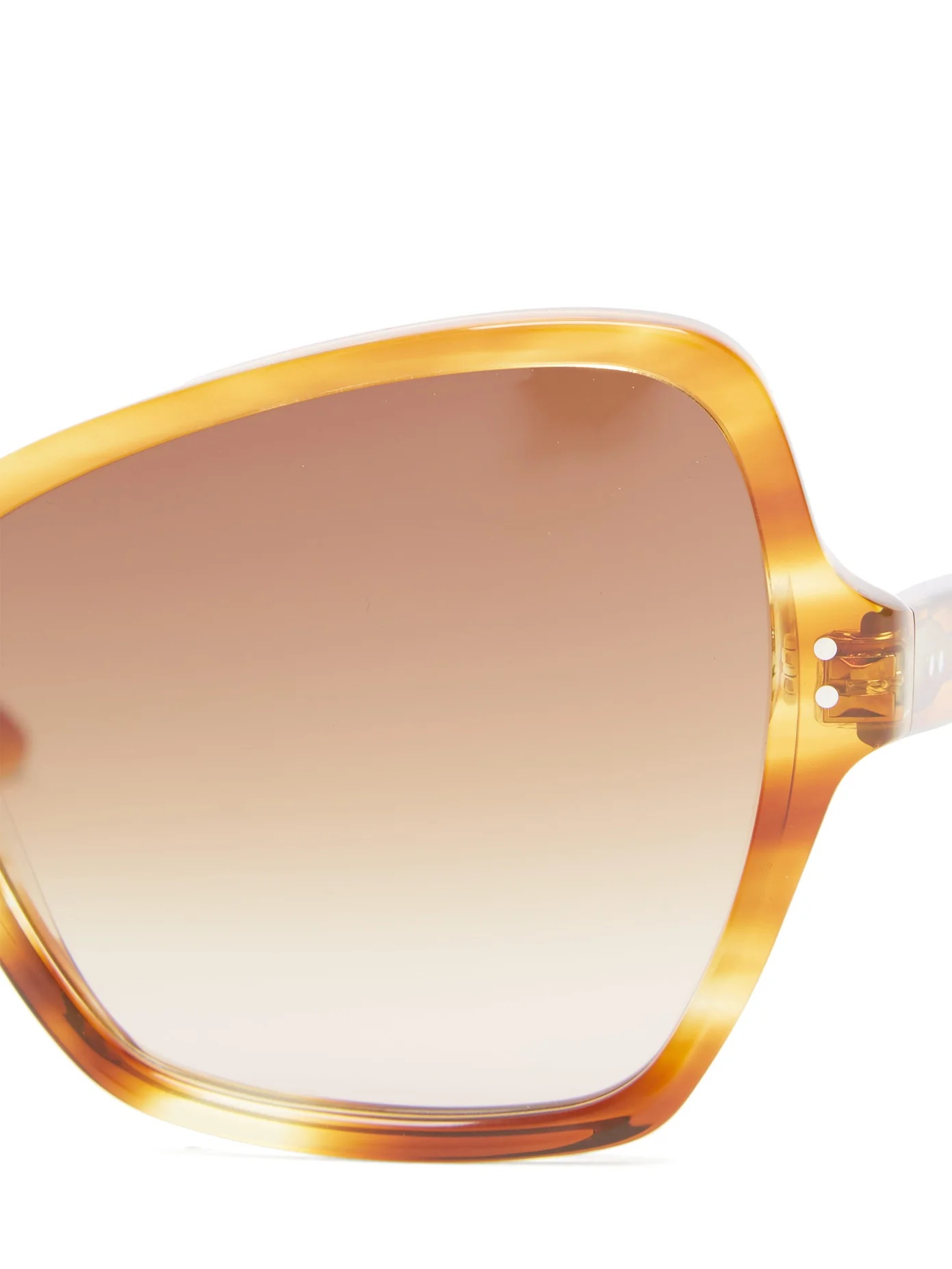 Butterfly acetate sunglasses - 5