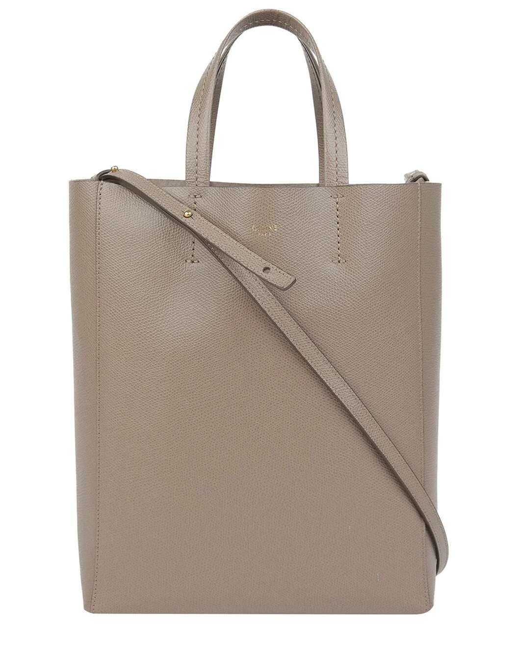 CELINE Vertical Cabas Small Tote Shoulder Bag (Authentic Pre-Loved) - 1