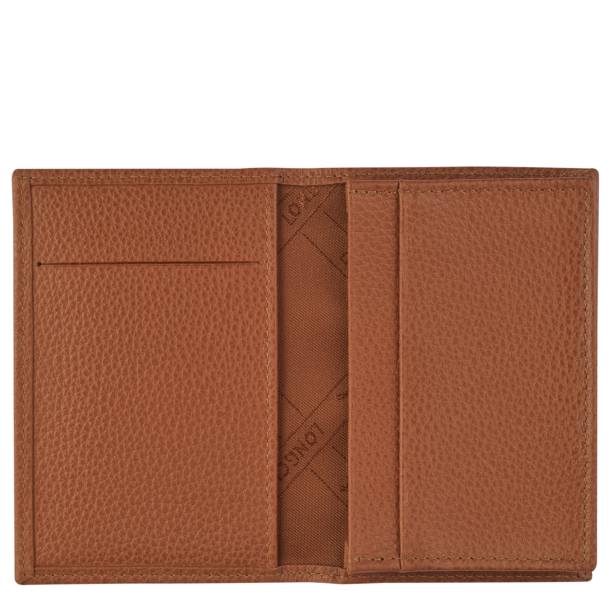 Le Foulonné Card holder Caramel - Leather - 2