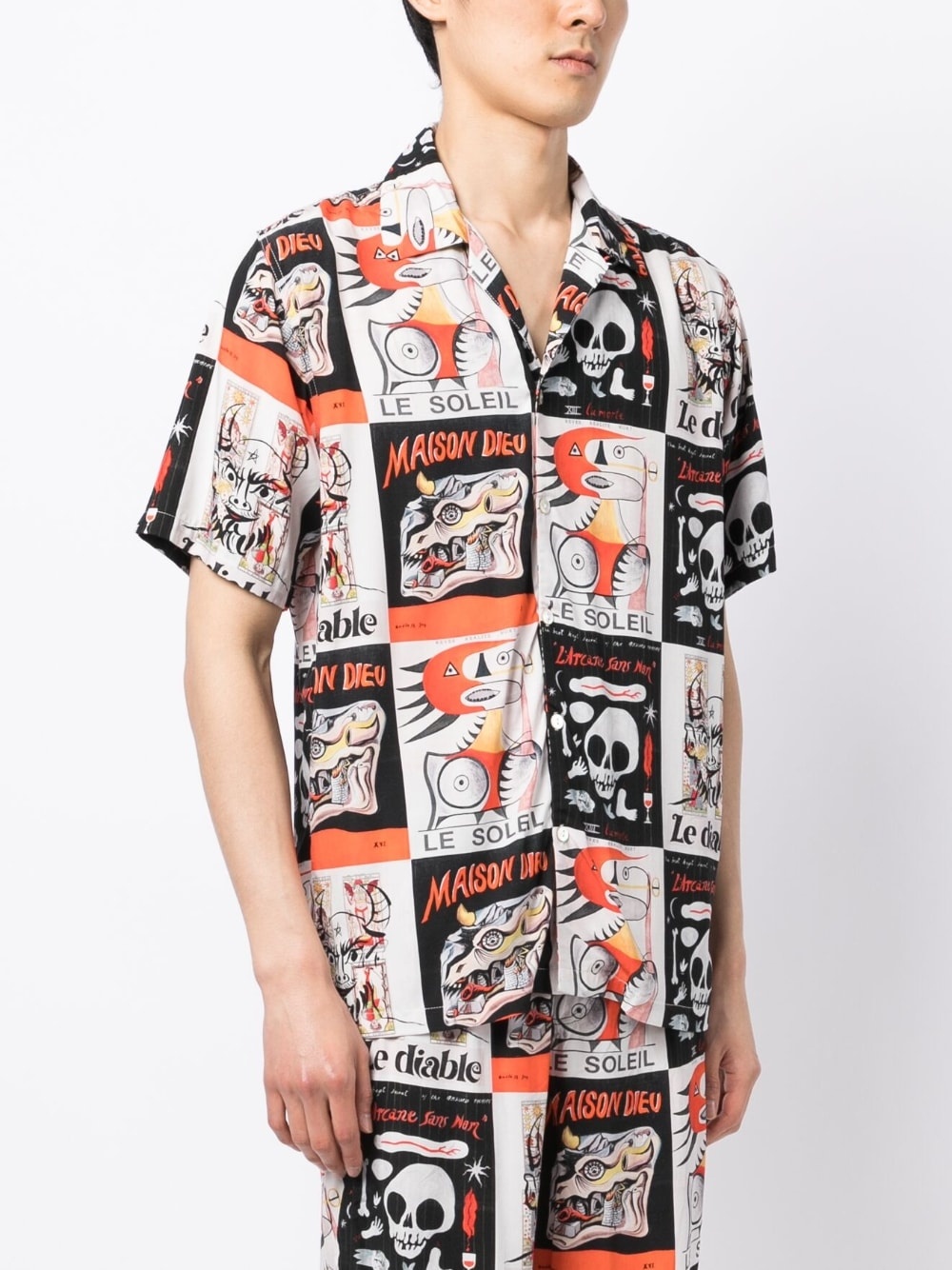 GRAPHIC-PRINT SHORT-SLEEVE SHIRT - 2