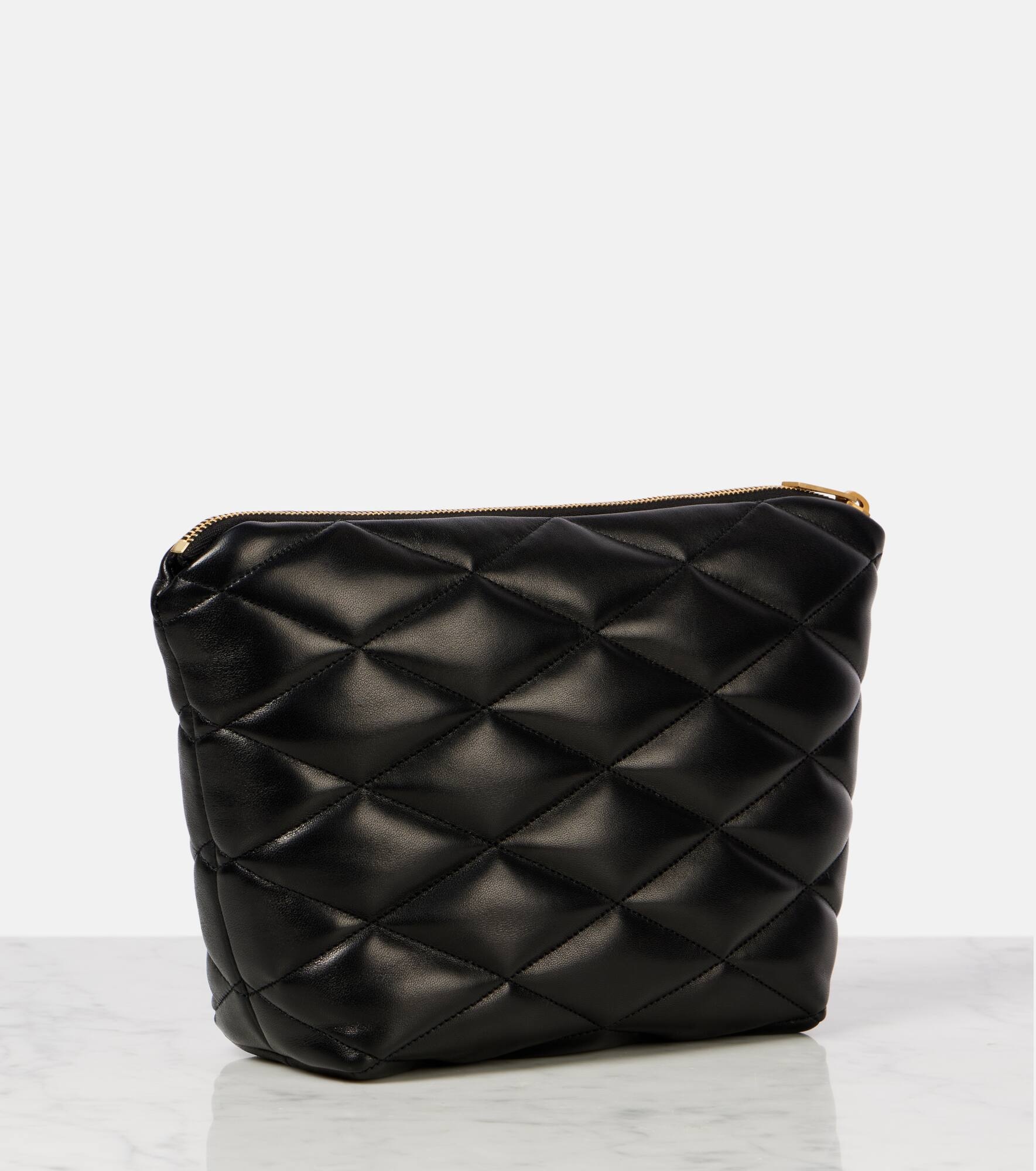 Sade quilted leather pouch - 4