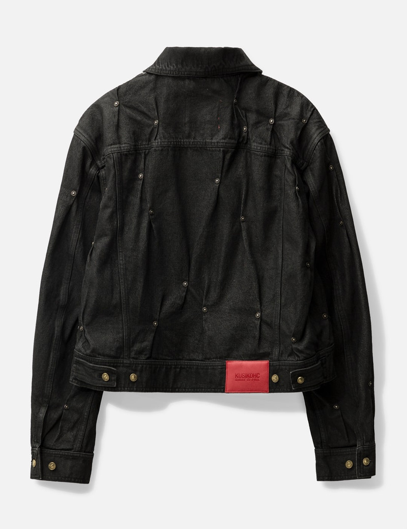 KUSIKOHC MULTI RIVET DENIM JACKET outlook