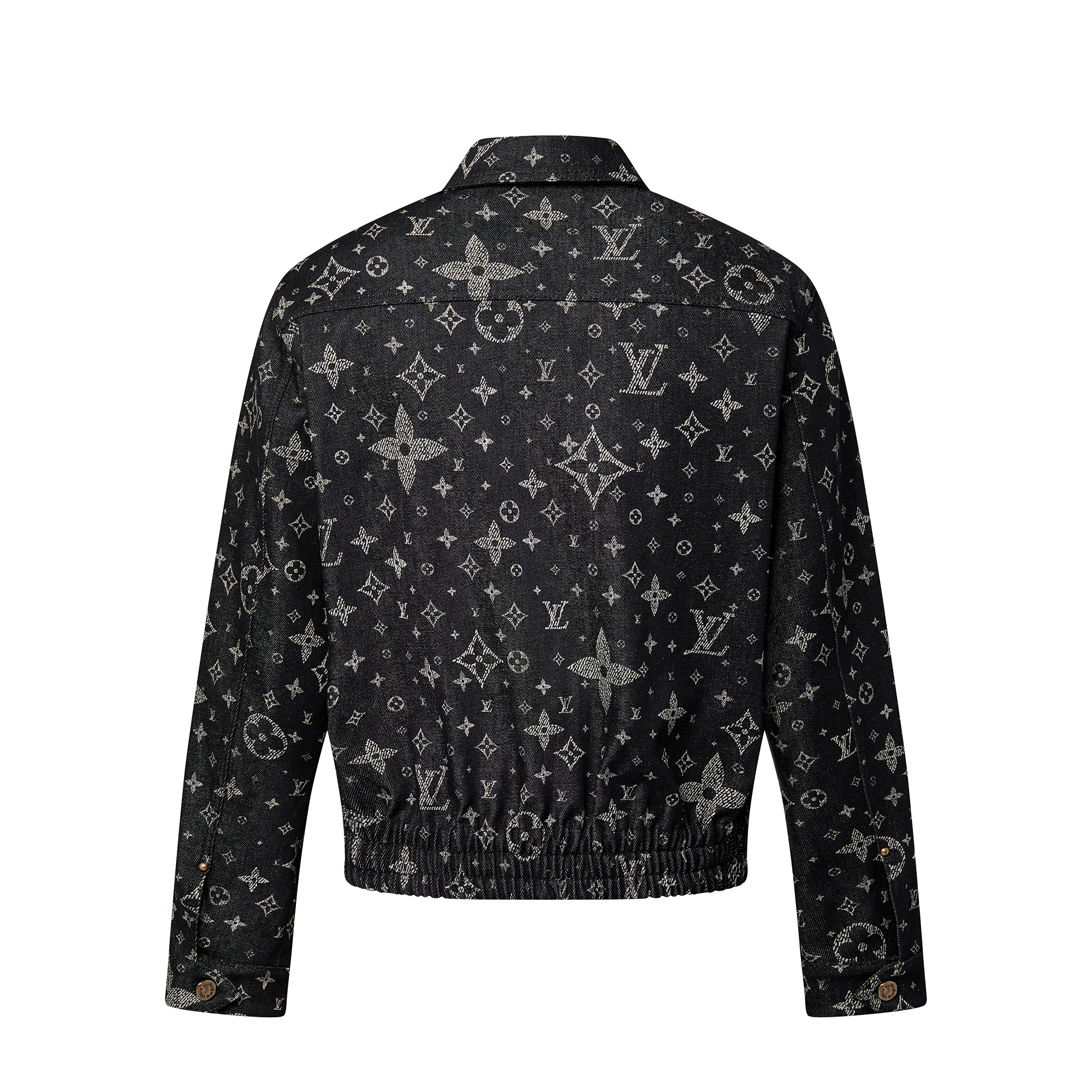 Monogram Printed Denim Jacket - 3