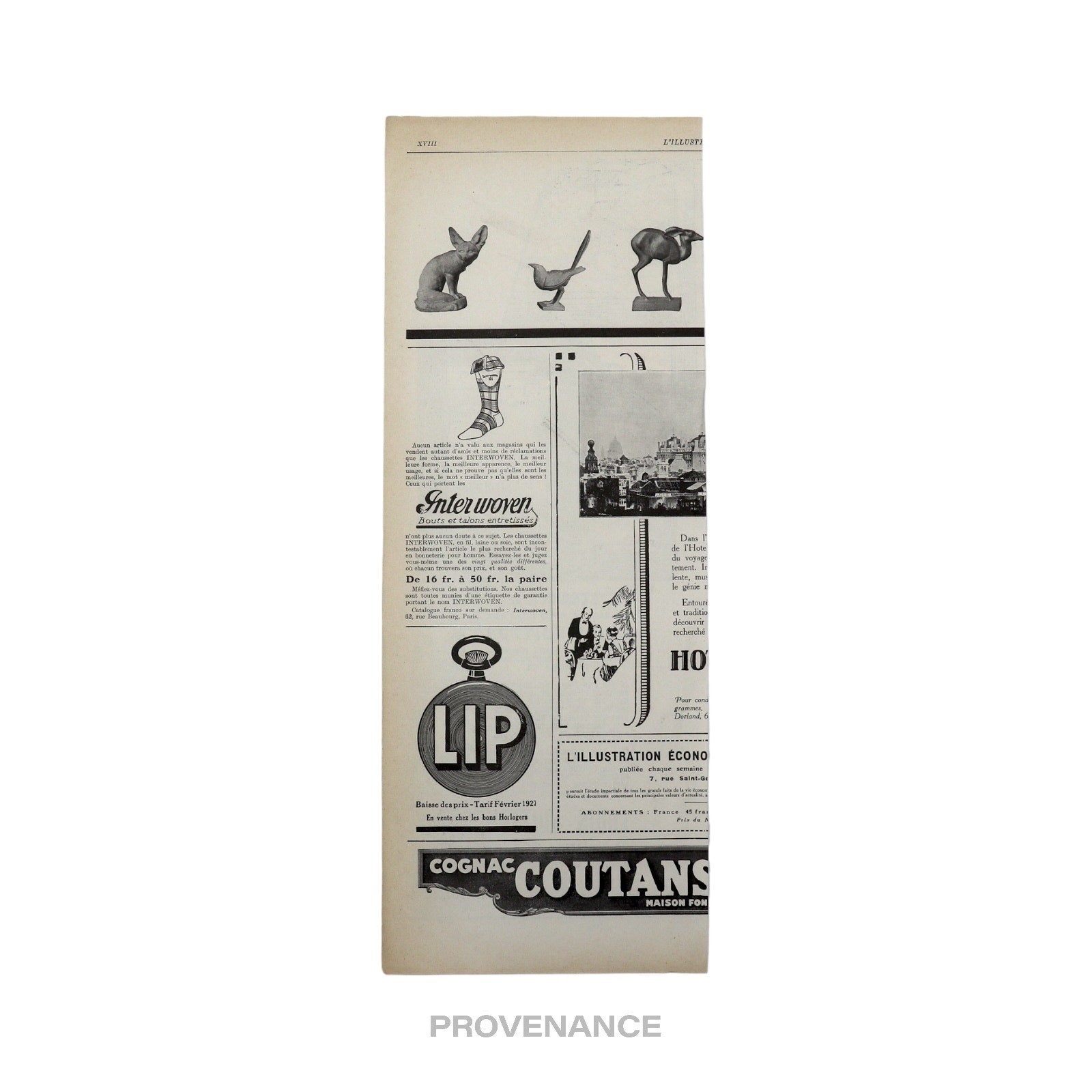 Louis Vuitton Antique Vintage Newsprint Ad - STEAMER-BAG - 4