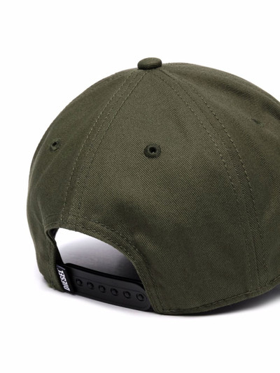 Diesel logo-patch baseball cap outlook