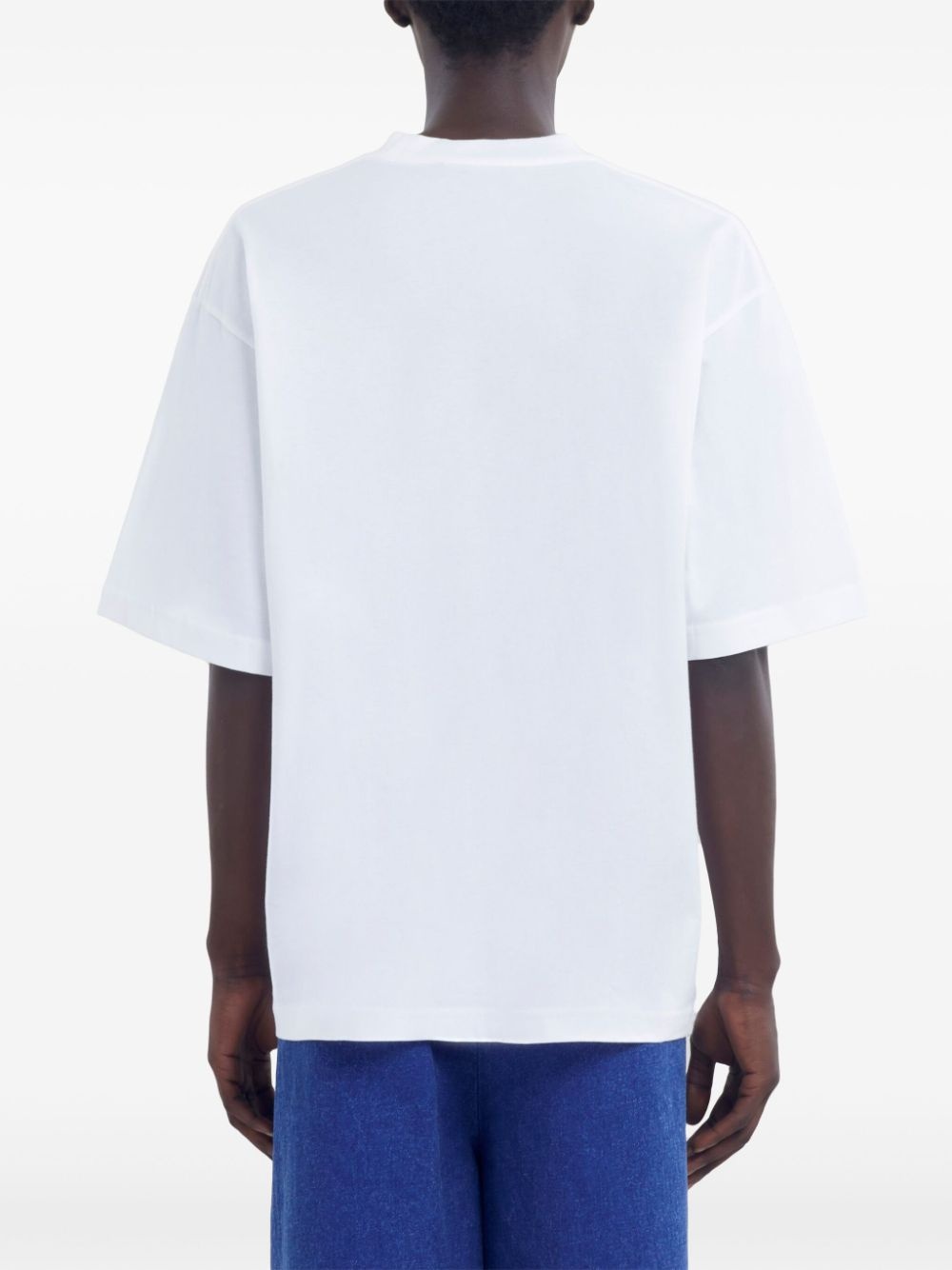 logo-embroidered T-shirt - 4