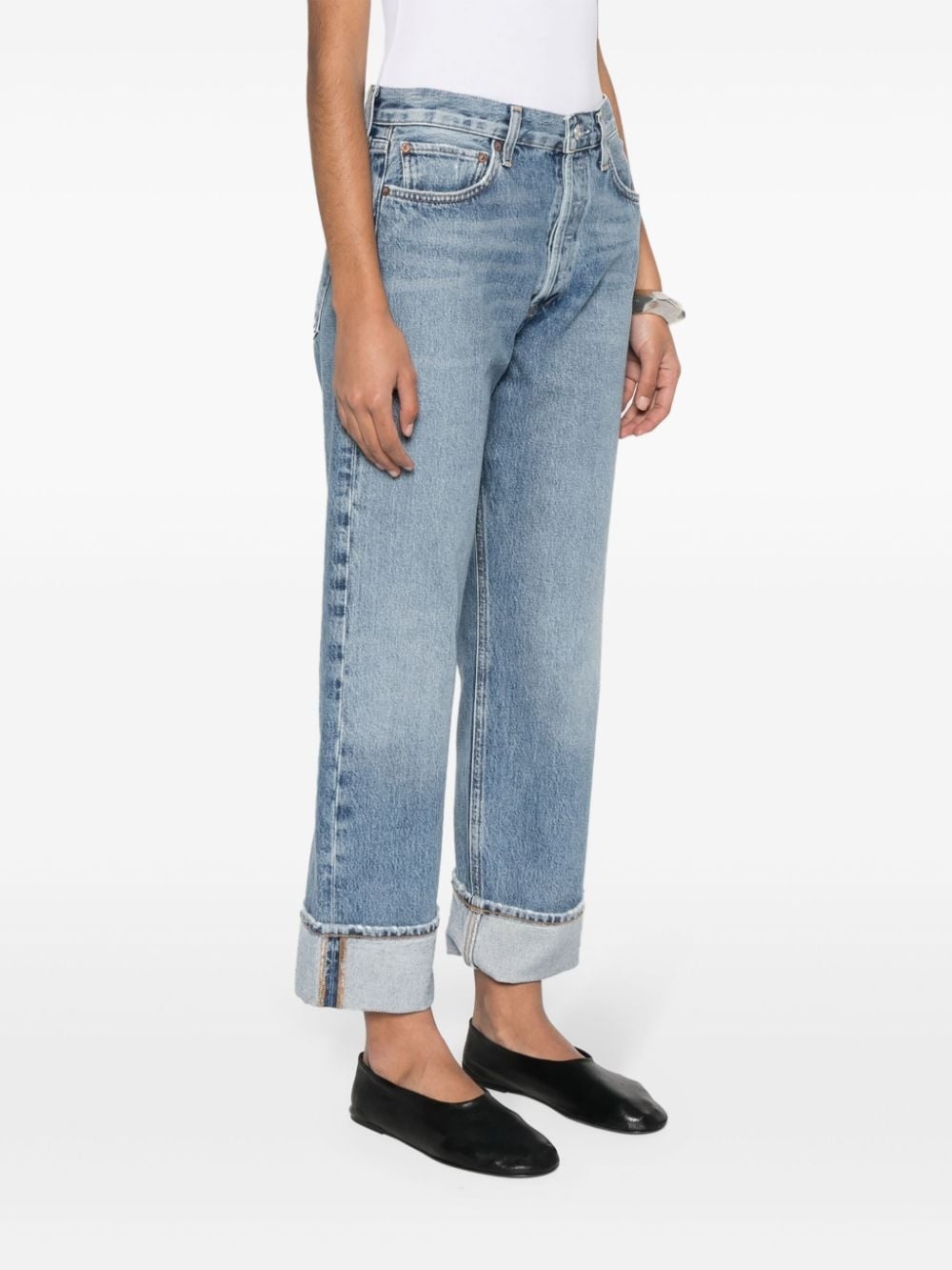 Fran mid-rise straight-leg jeans - 3