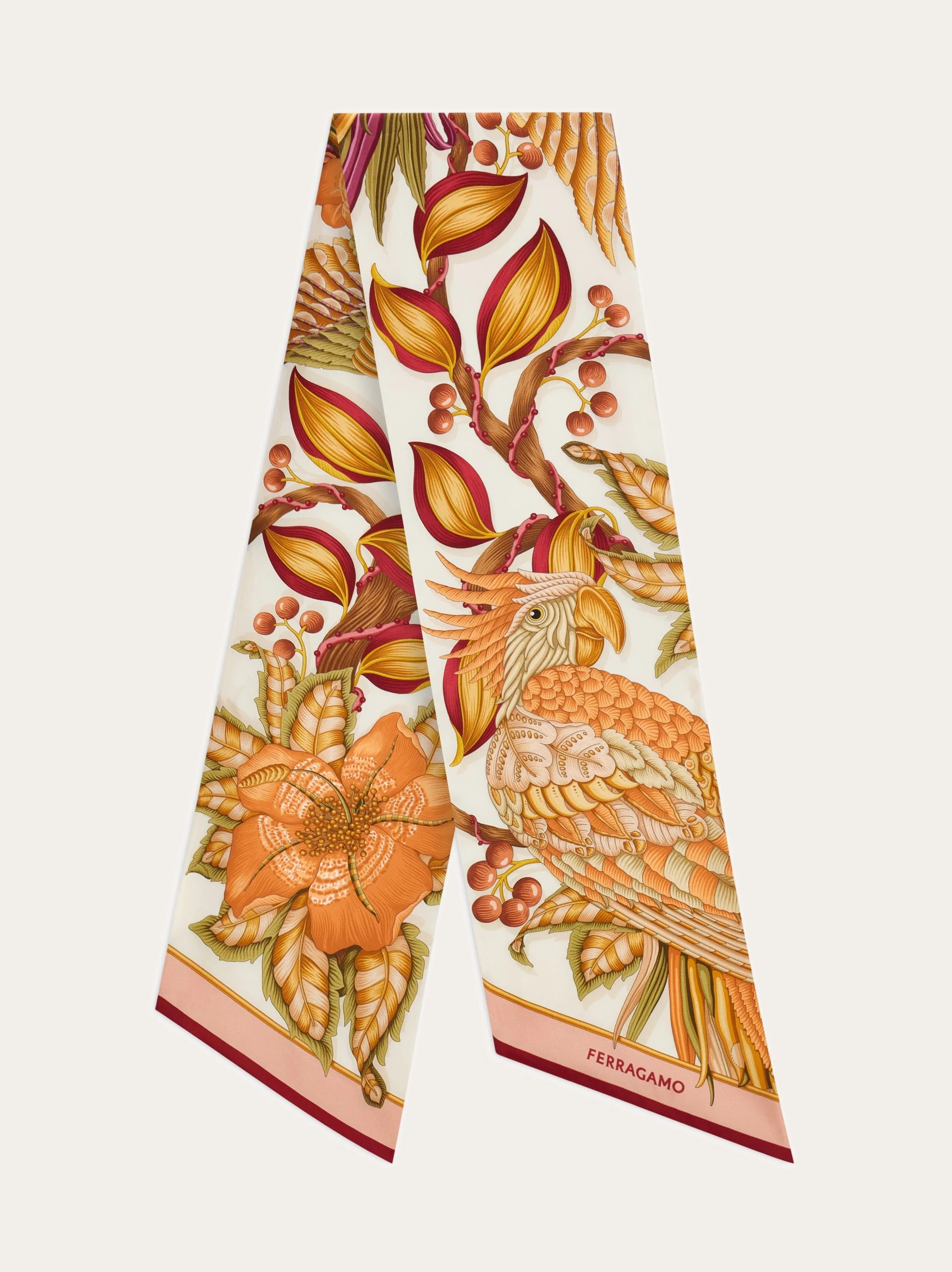 Parrots print bandeau - 1