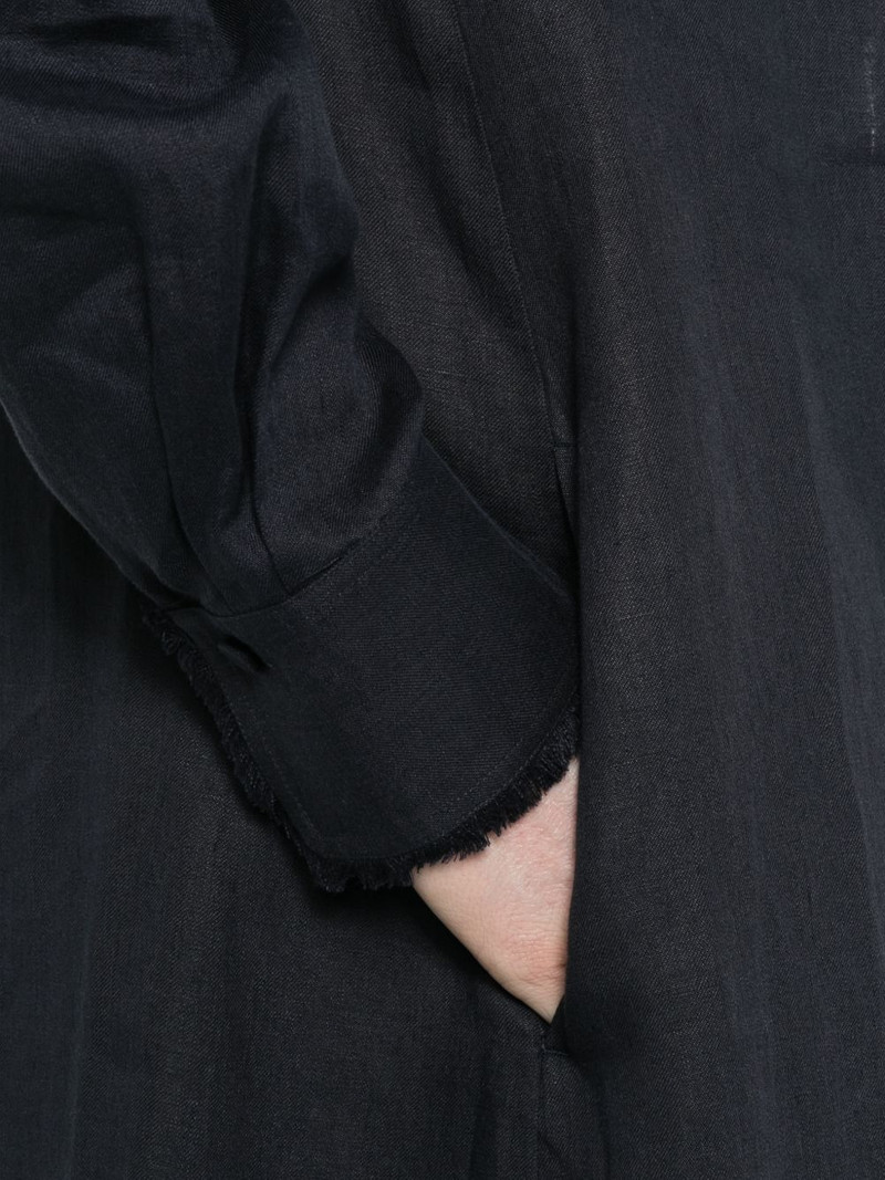 ribbon trim shirt dress 5