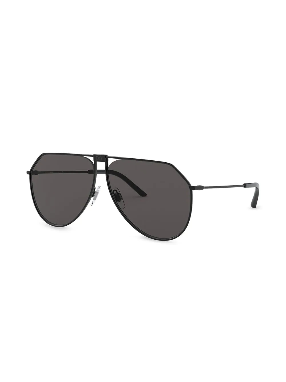 Slim aviator-frame sunglasses - 2