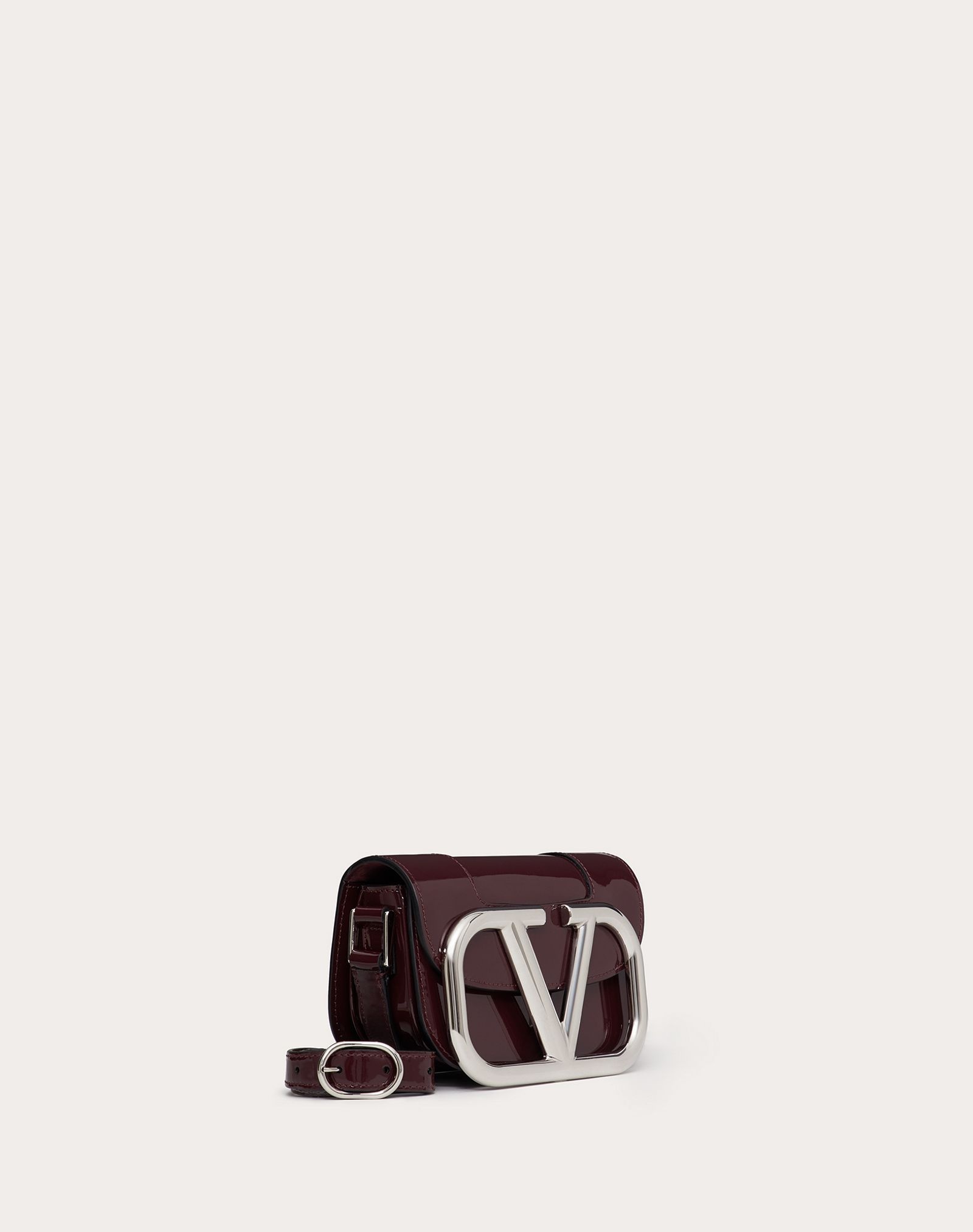 Small Supervee Patent Crossbody Bag - 2