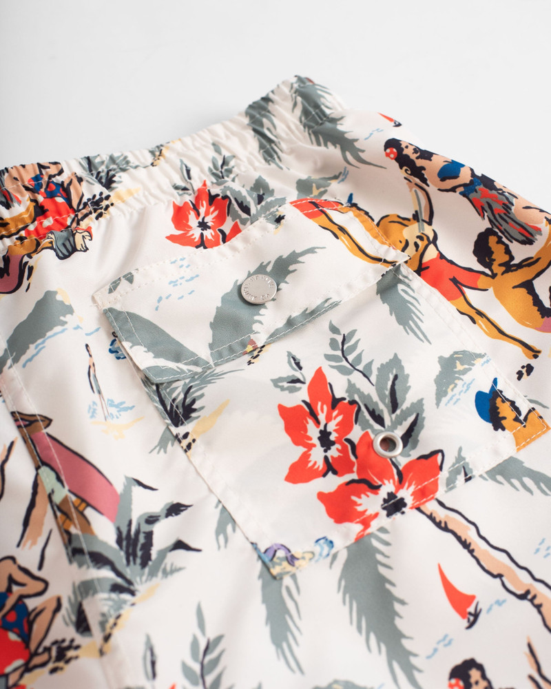 Natural Trippin' Beach Swim Trunk 4