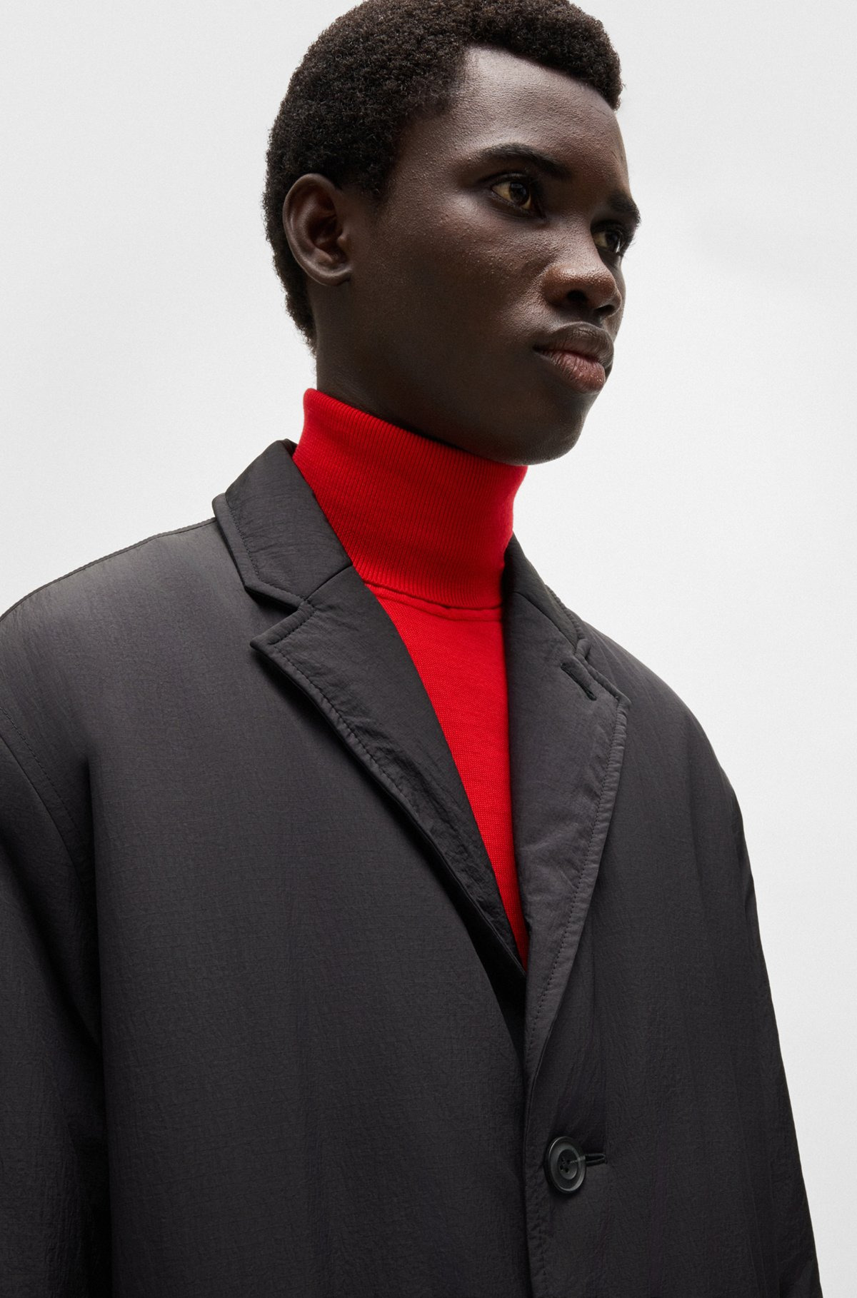 WATER-REPELLENT CAR COAT IN A RELAXED FIT - 3