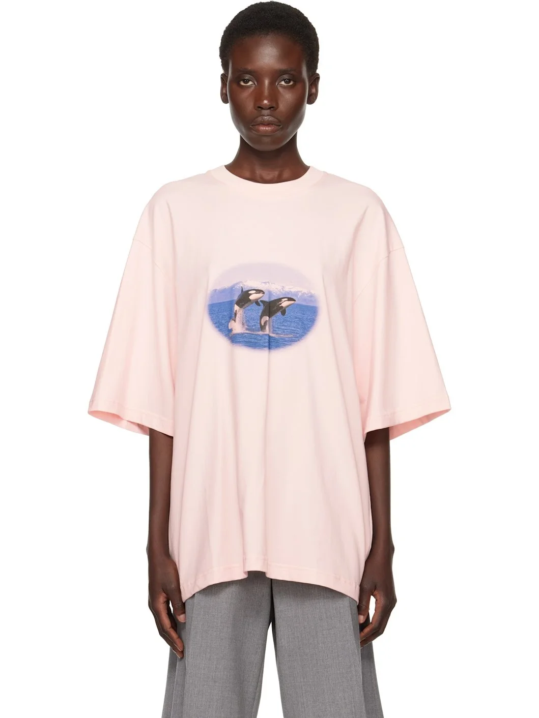 Pink Orca T-shirt - 1
