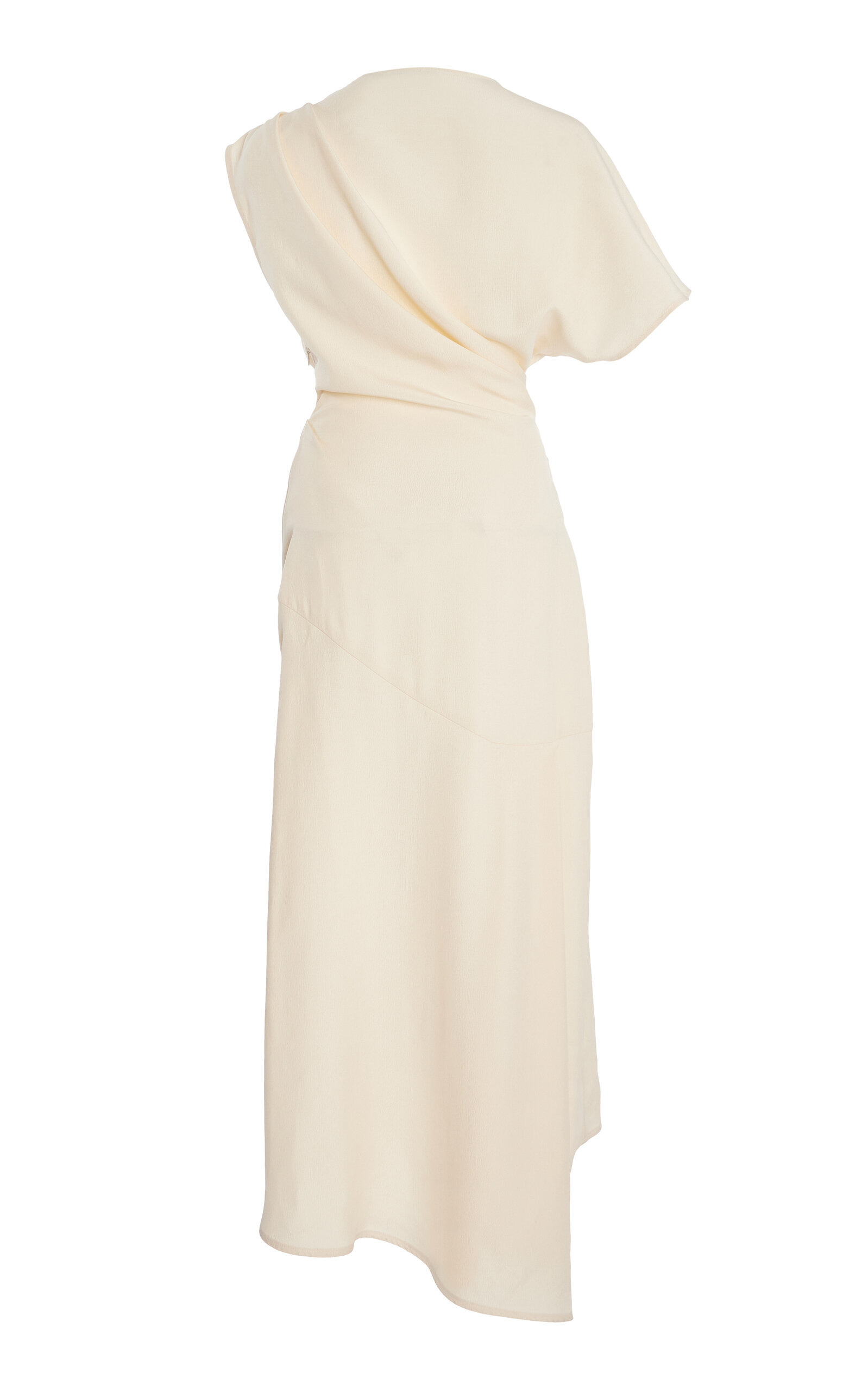 Hallie Asymmetric Dress nude - 5