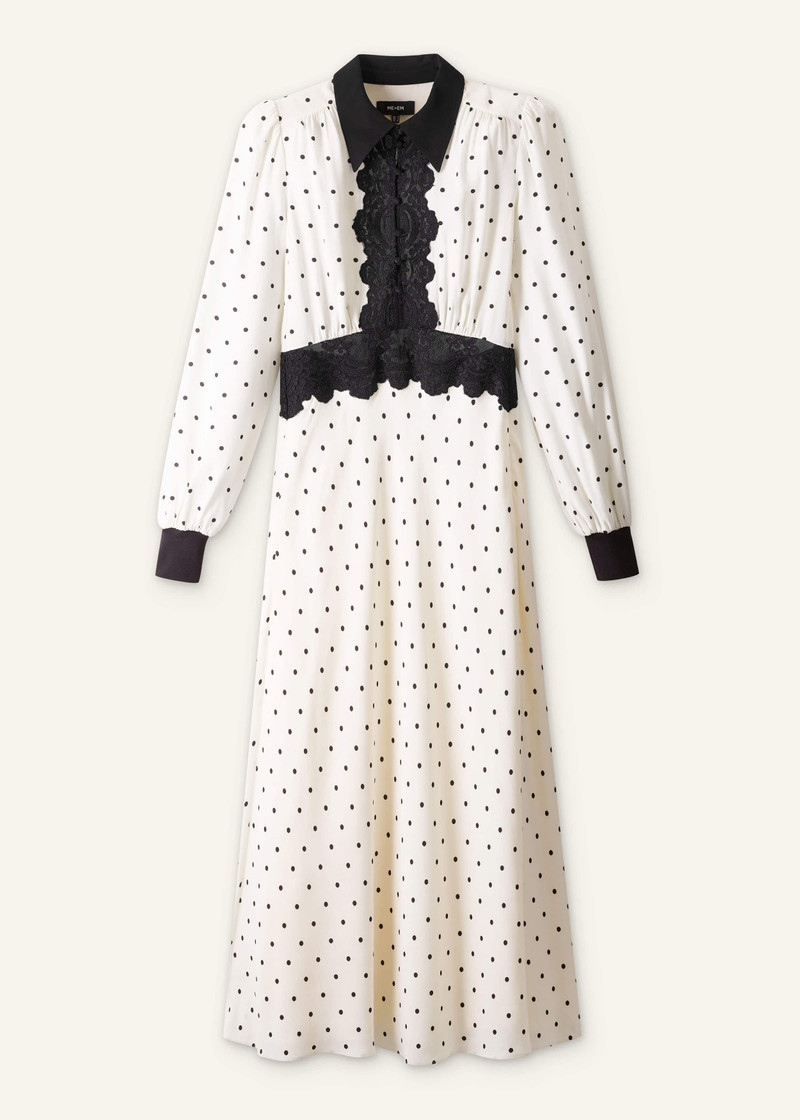 Lace Trim Maxi Dress - 1