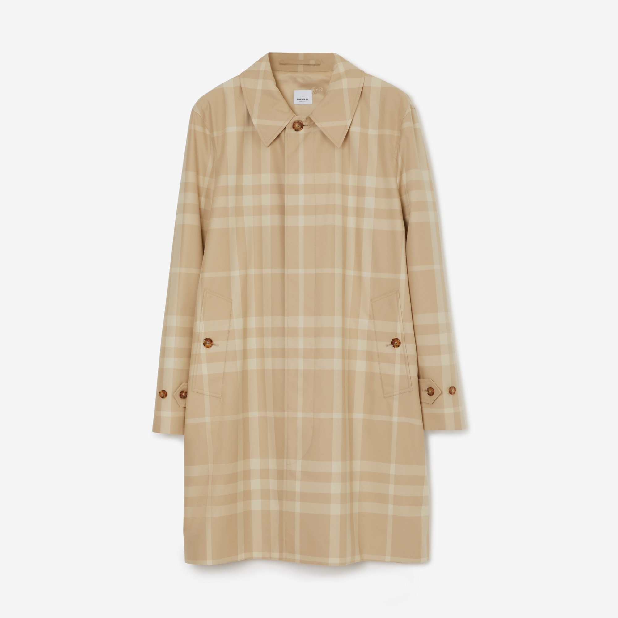 Burberry Car reversible check-print coat - Neutrals