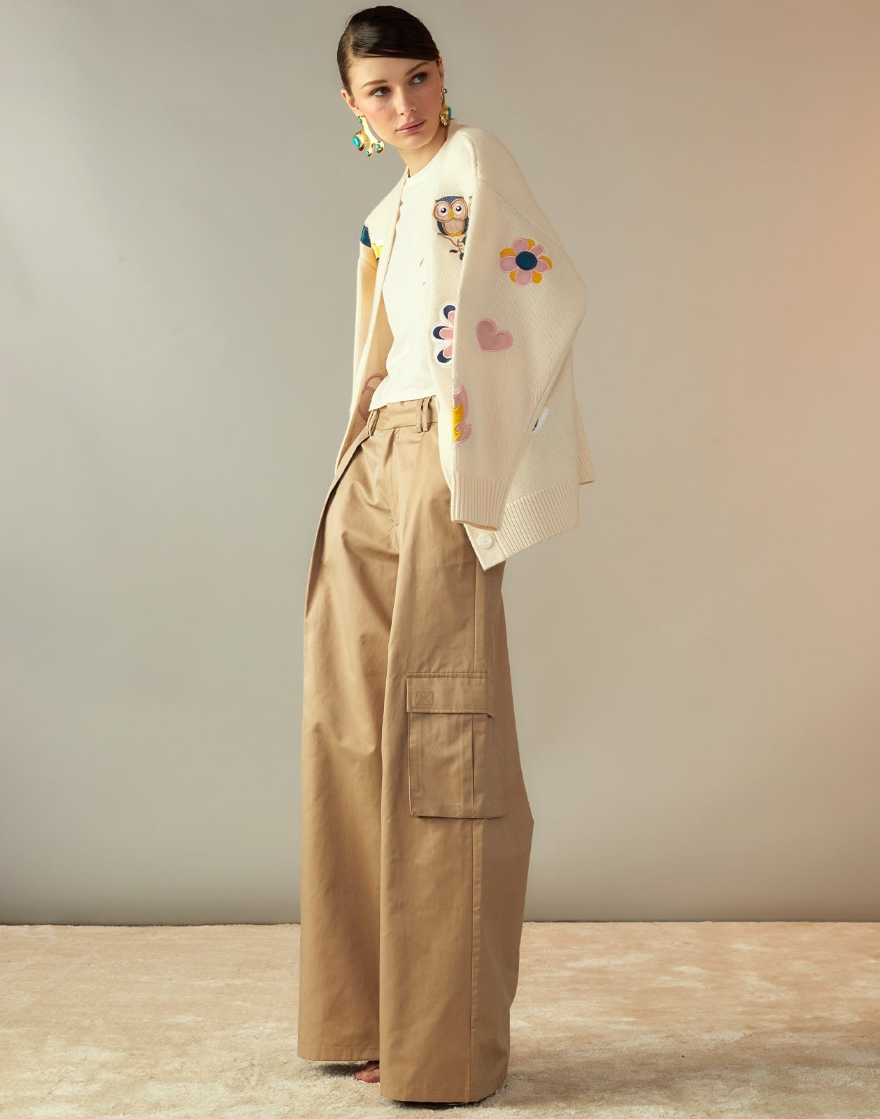 Marbella Cotton Cargo Pant - 4