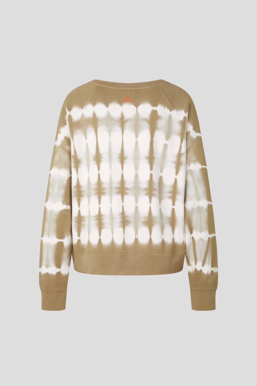 RAMIRA SWEATSHIRT IN CARAMEL/WHITE - 5
