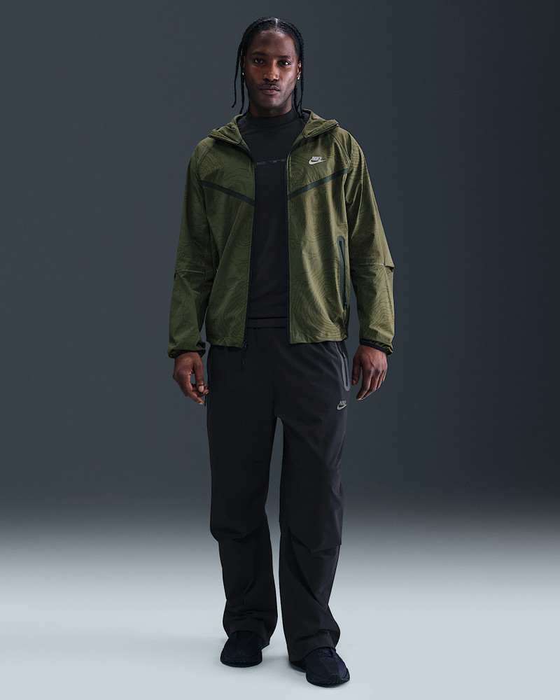 Nike Tech Men's Full-Zip Woven Windrunner Jacket 4