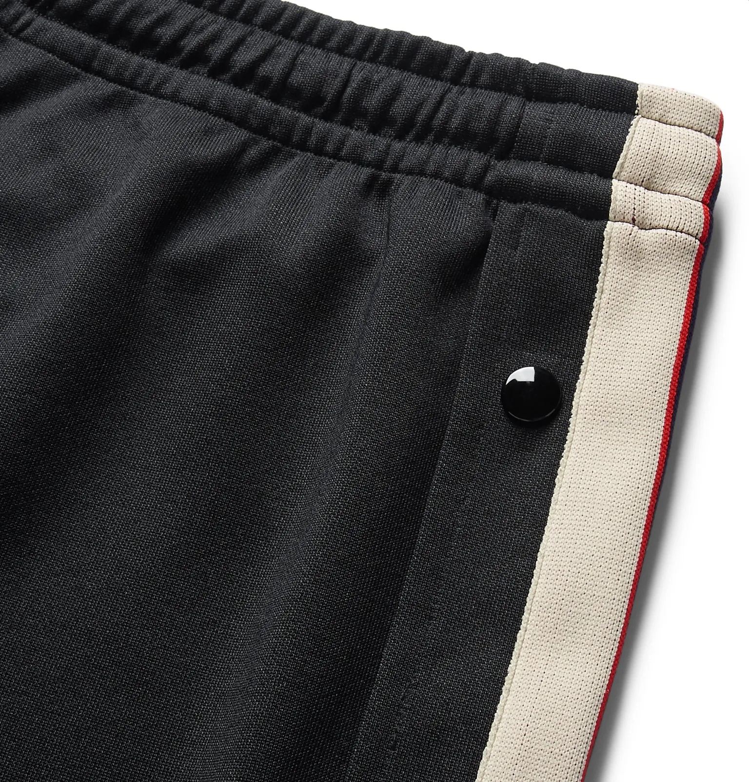 Webbing-Trimmed Tech-Jersey Shorts - 6