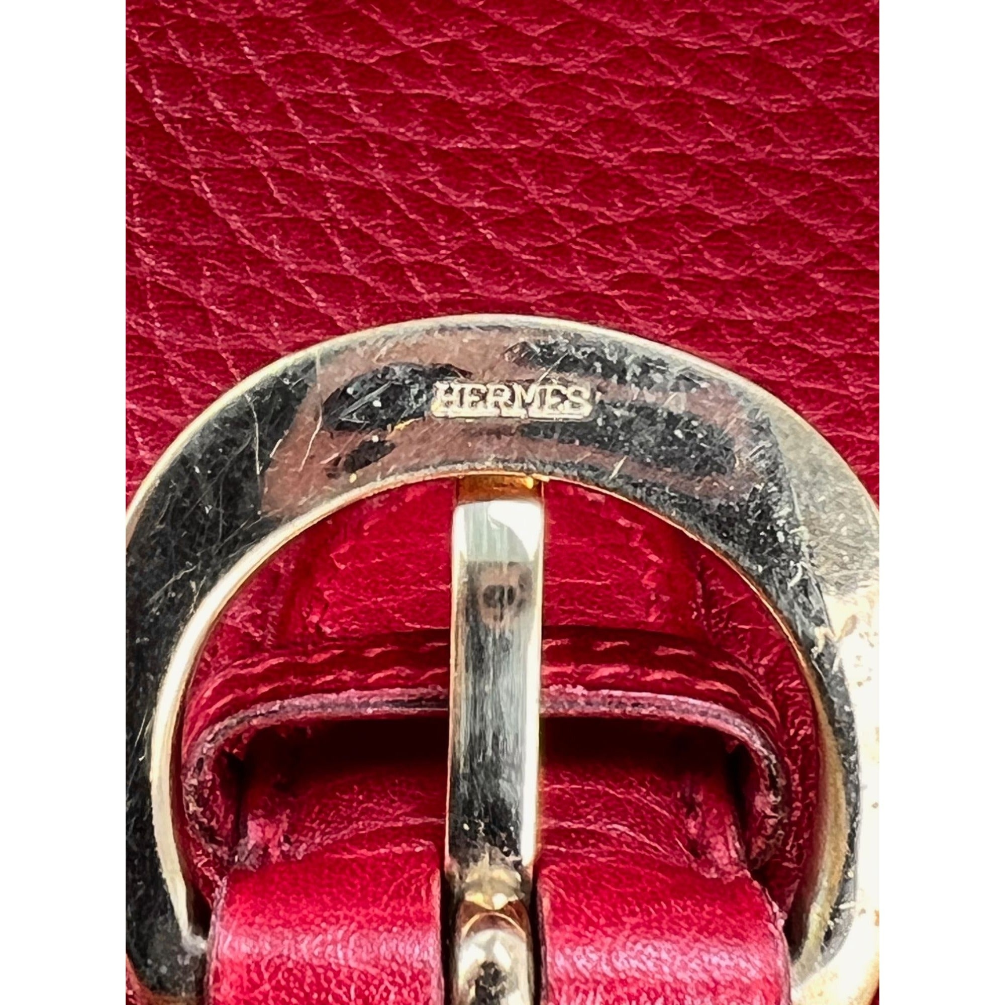 Hermès Hermes Vintage Red Leather Backpack | gmayer1 