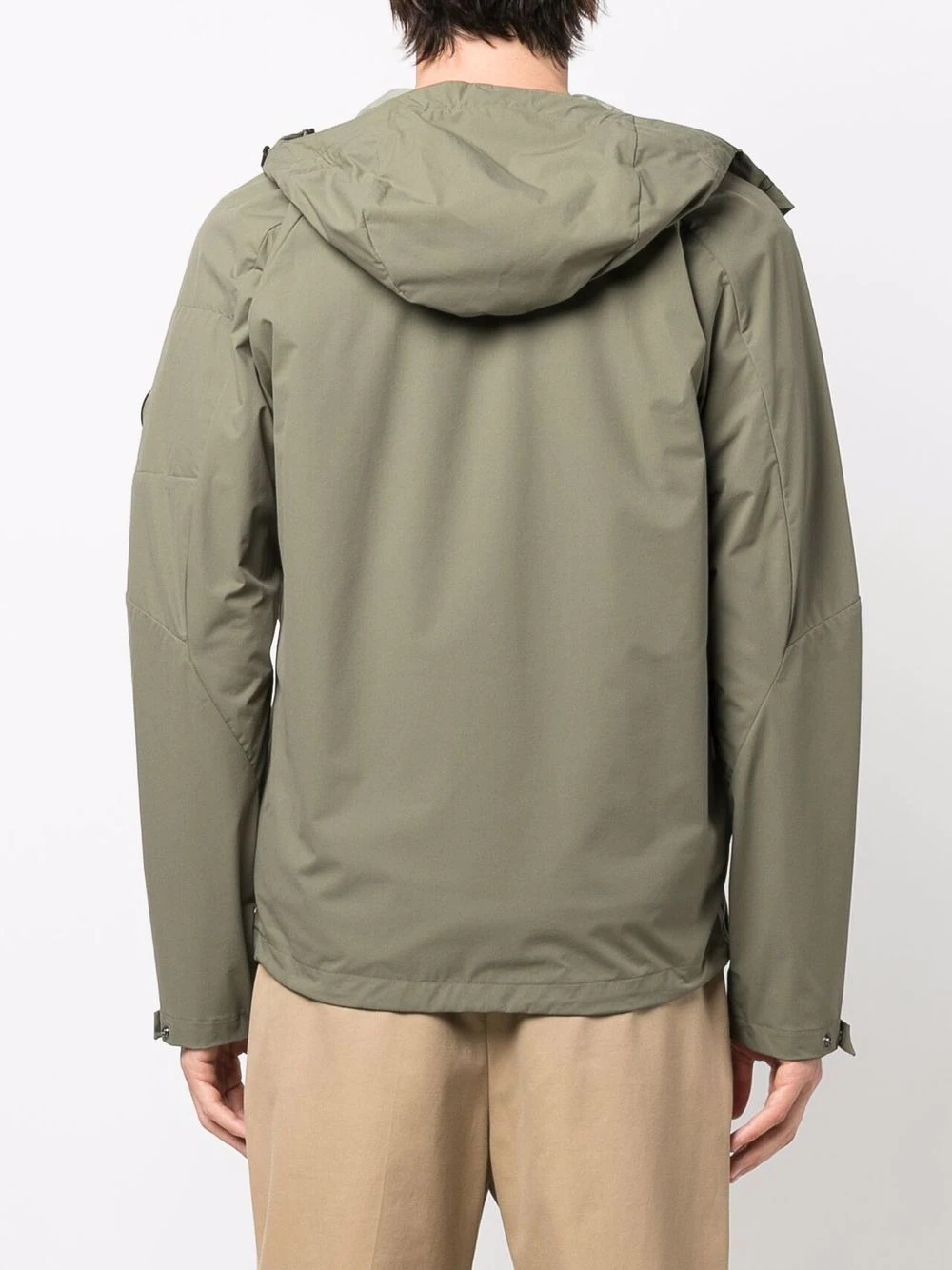 zip-up hooded jacket - 4