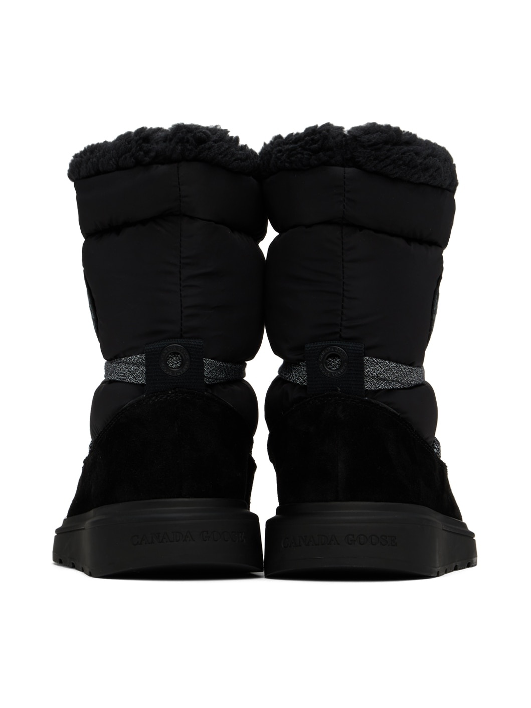 Black Demma Puffer Boots - 2