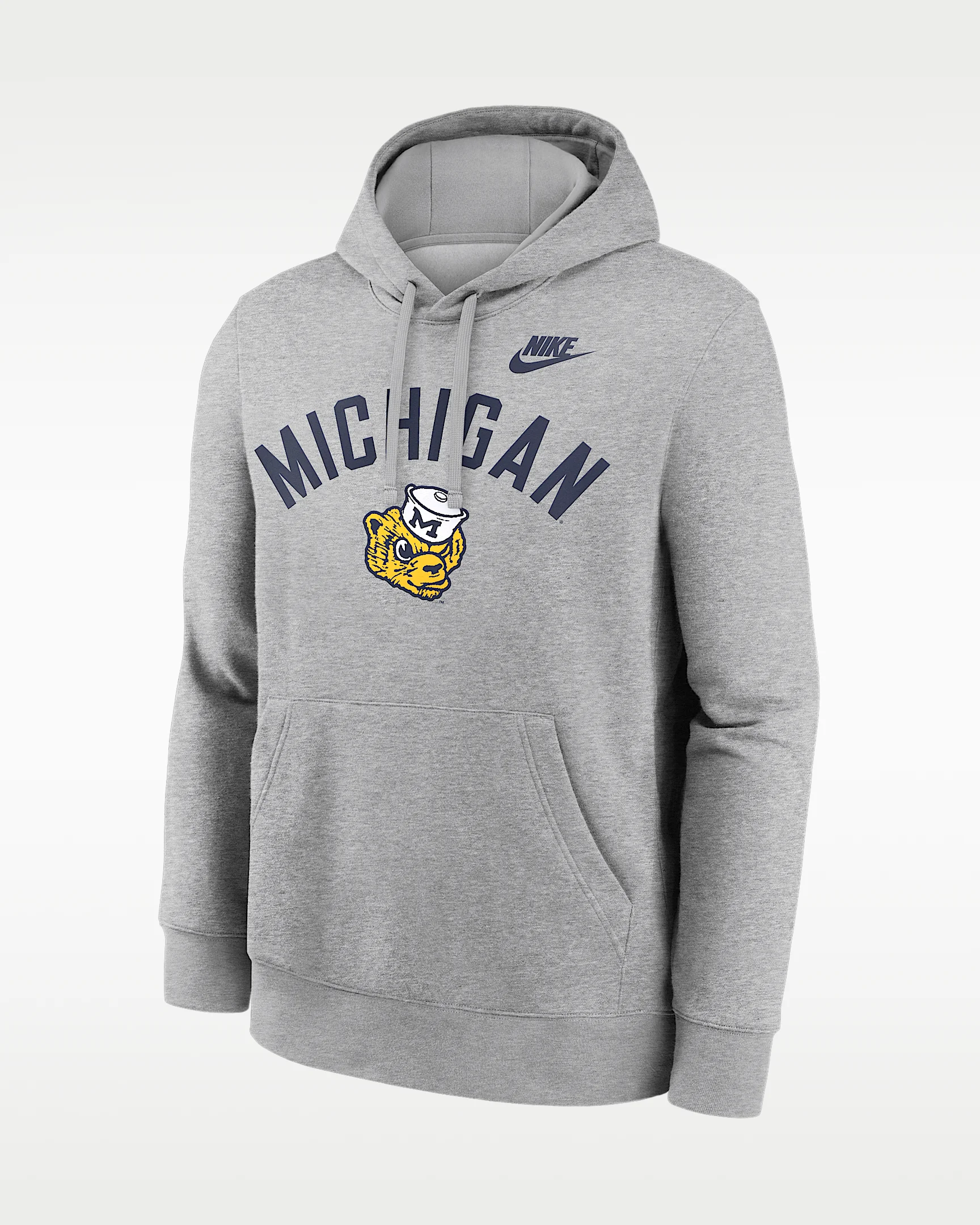 Michigan Legacy Arch Club Men's Nike College Pullover Hoodie - 1