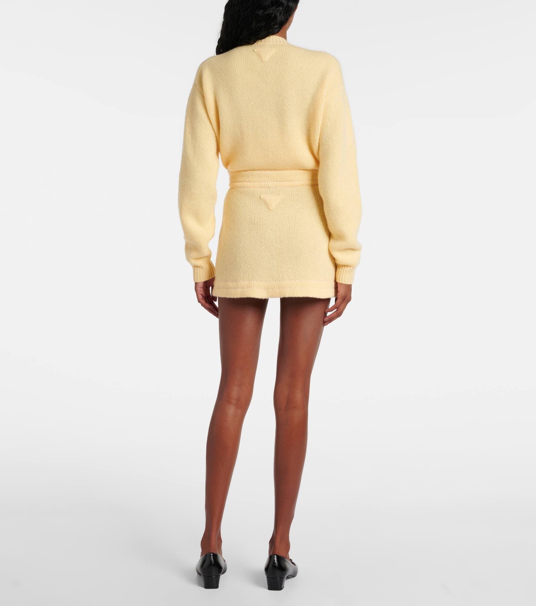 Cashmere miniskirt - 3