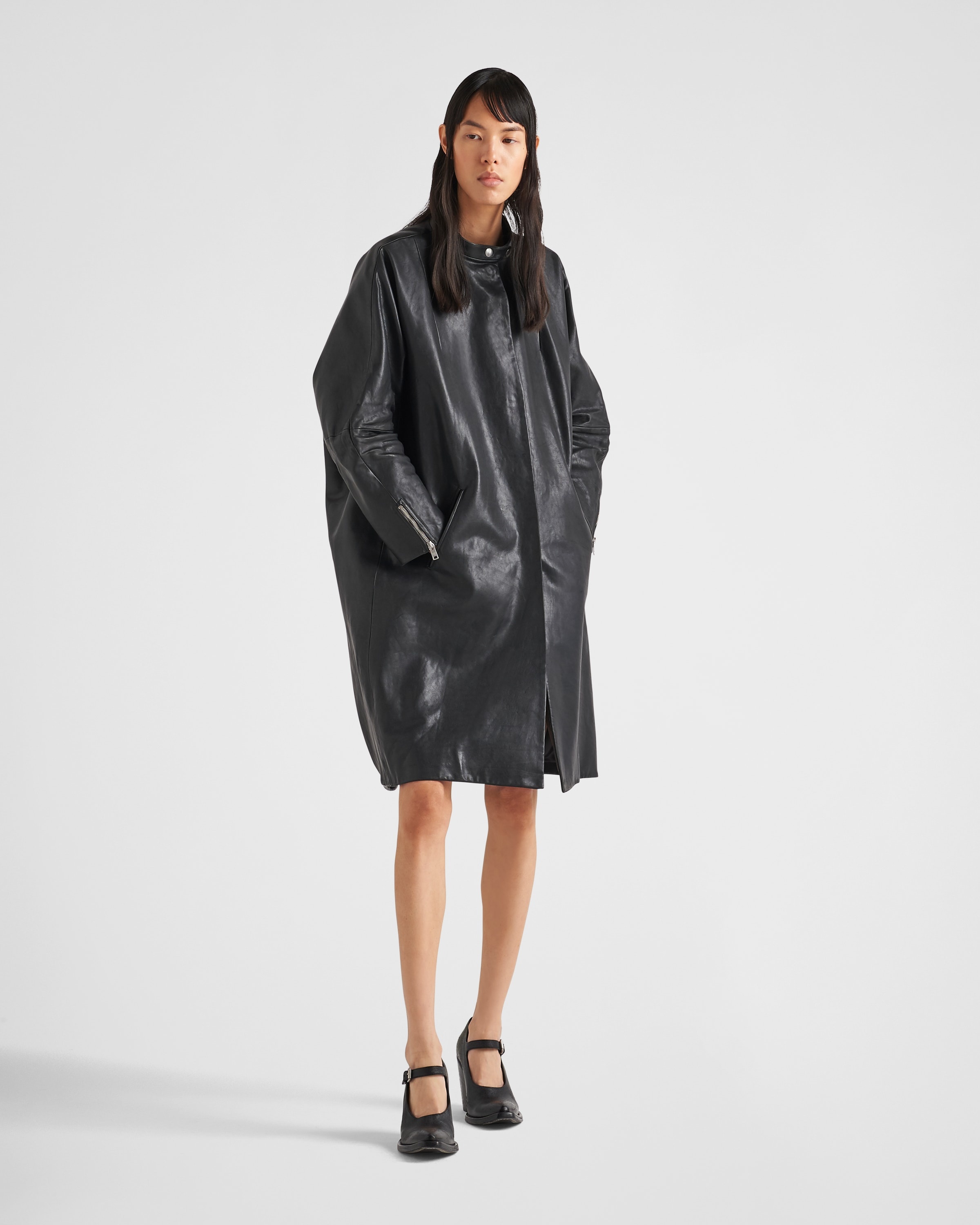 Leather coat - 2