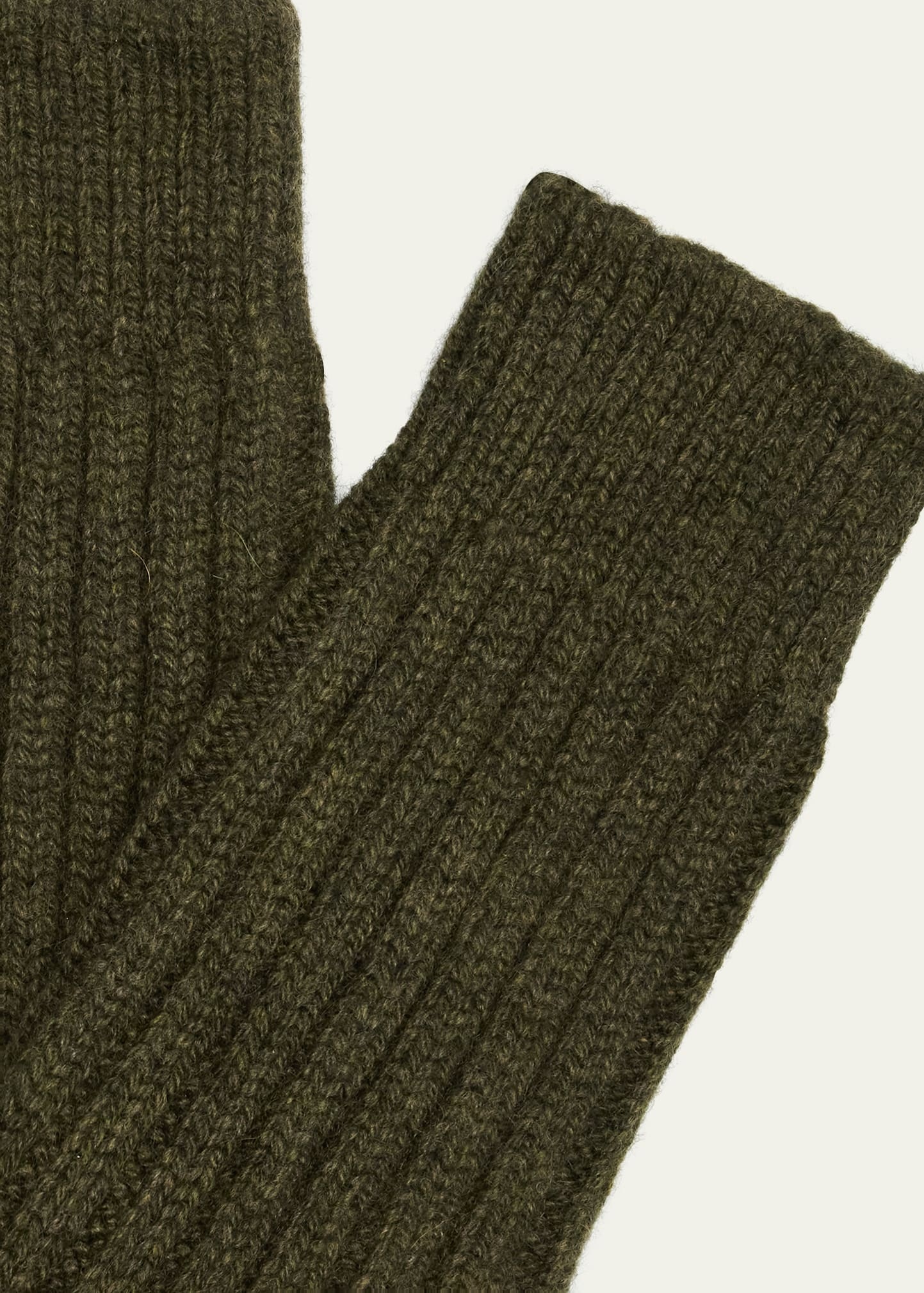 Yosemite Ribbed Cashmere Socks - 2