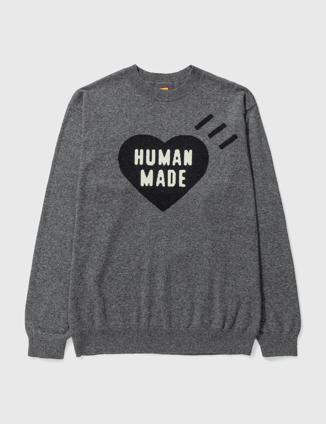 HEART KNIT SWEATER - 1
