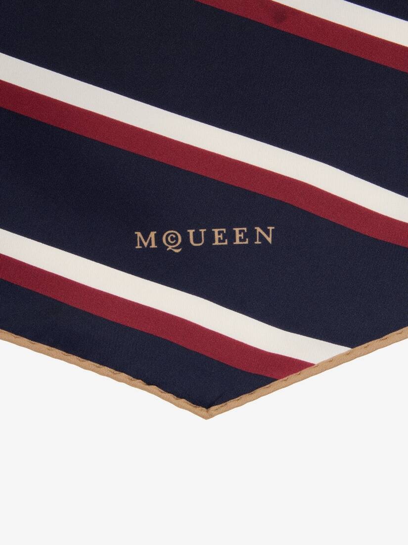 College Stripe Losange Scarf - 3