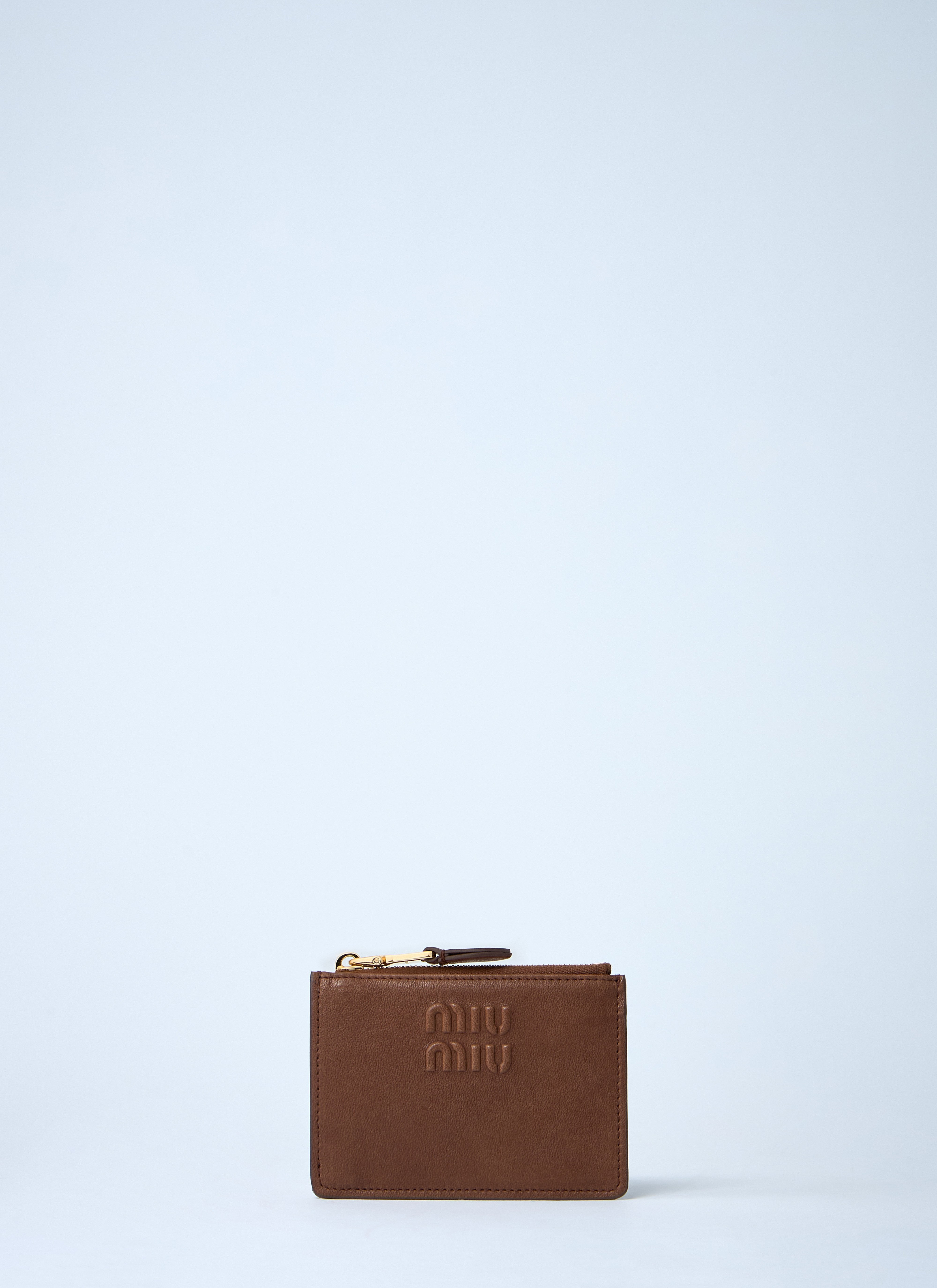 Miu Miu Women Leather Cardholder - 1