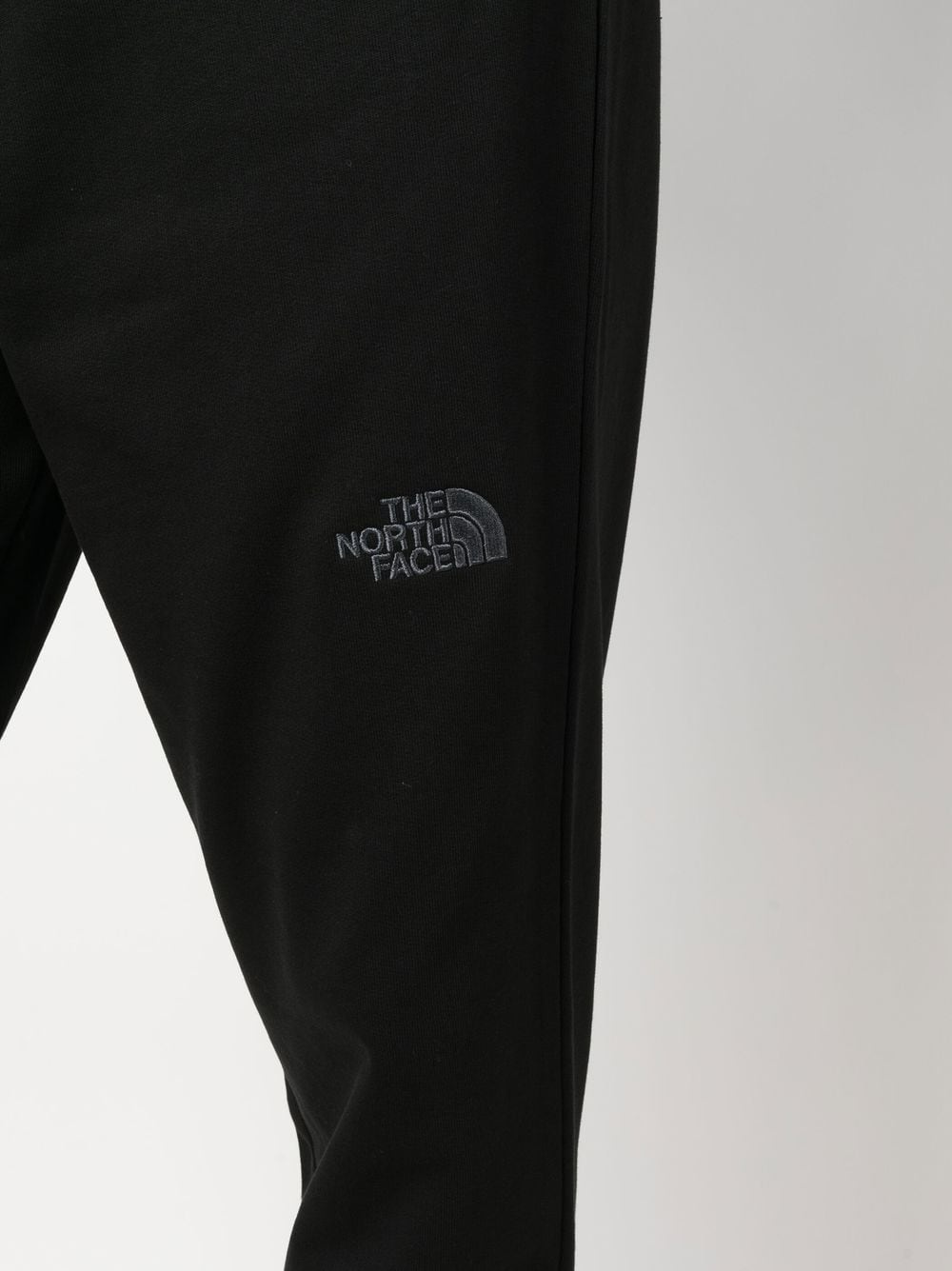 embroidered-logo cotton track pants - 5