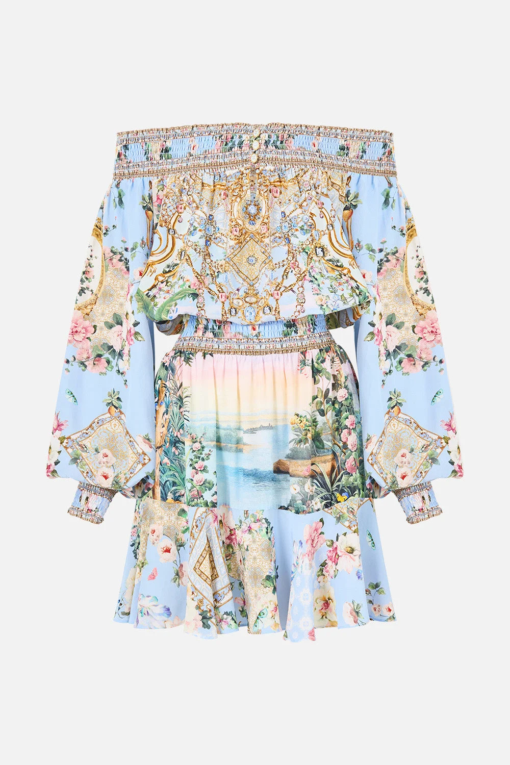 OFF SHOULDER SHORT DRESS SISI SOCIETY - 1