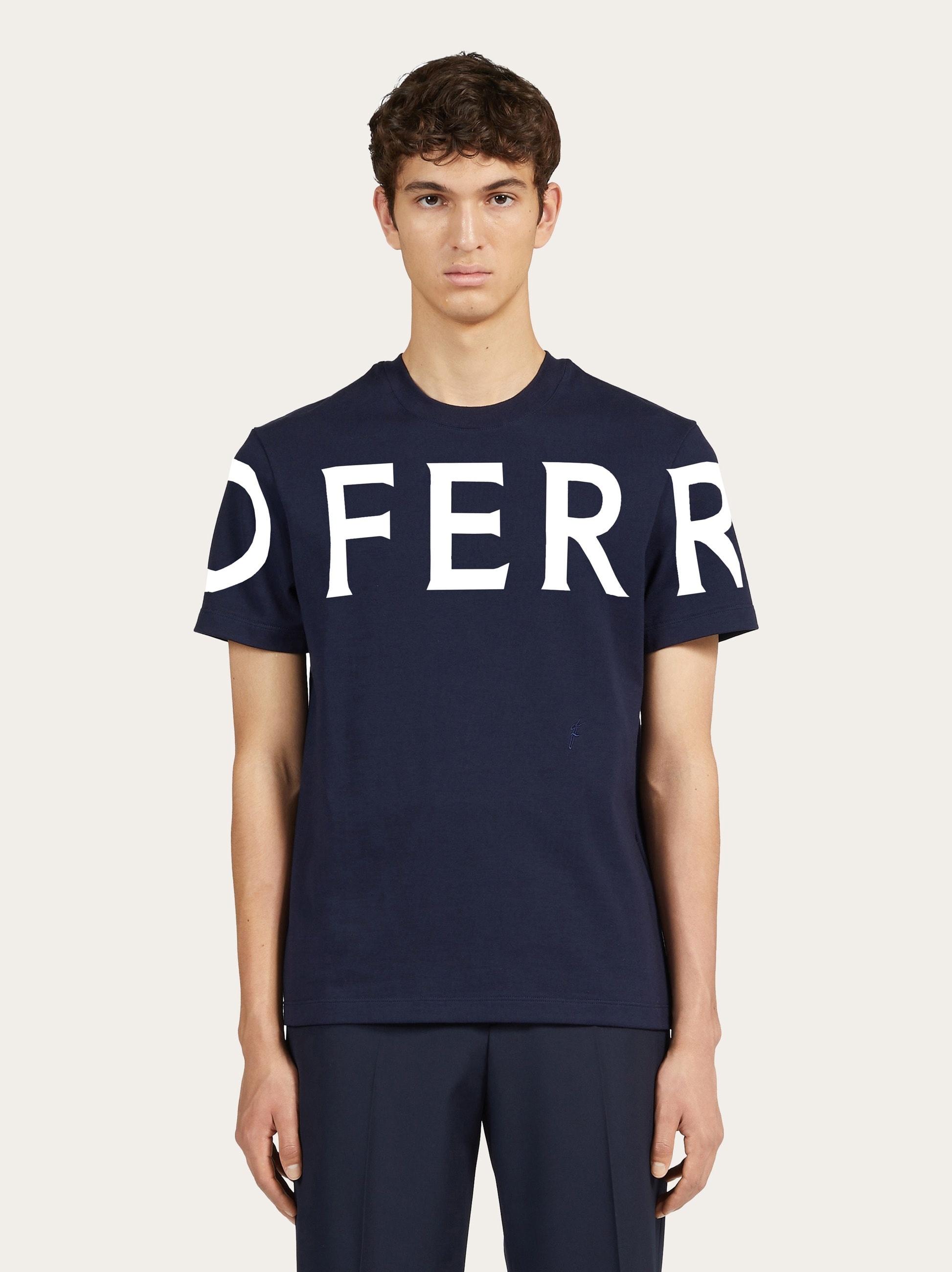 Short sleeved t-shirt with graphic logo - 2