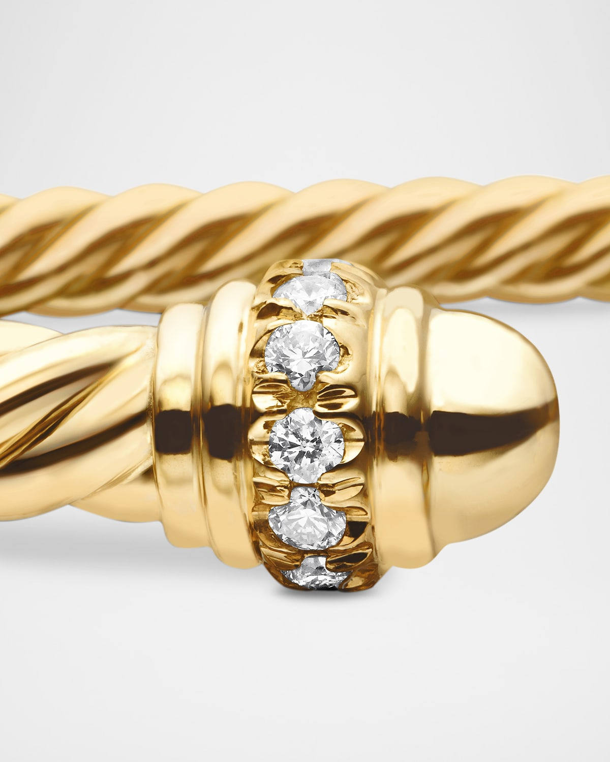 3mm Cablespira Bracelet in 18K Gold - 5