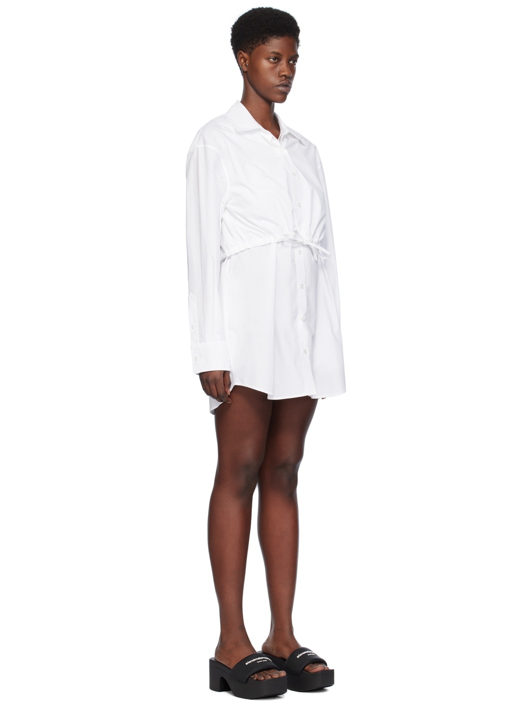 White Layered Dress - 2
